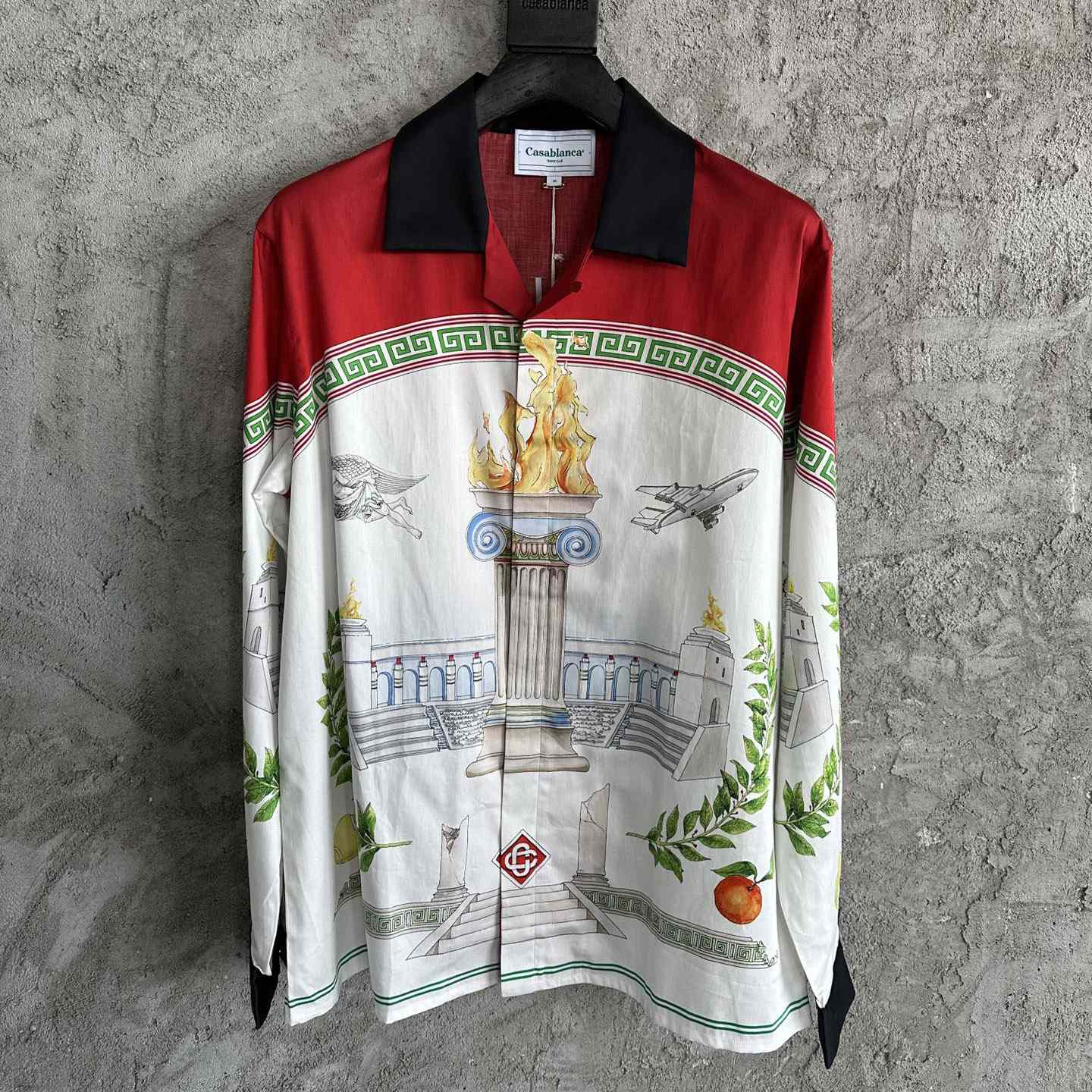 Casablanca  Unique Games Printed Cotton Shirt - DopestKickz