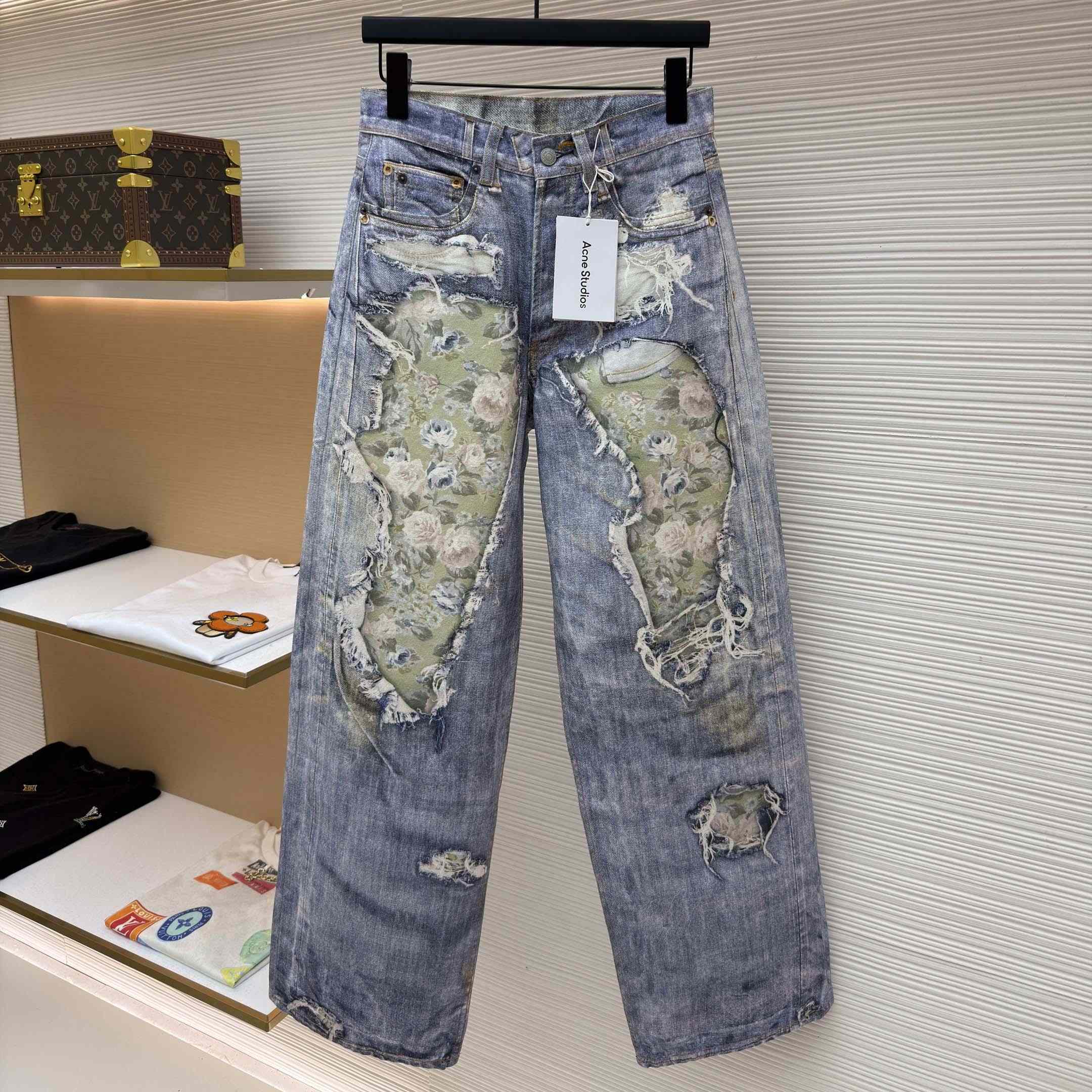 Acne Studios Trompe-l’œil Jeans - 1981 - DopestKickz