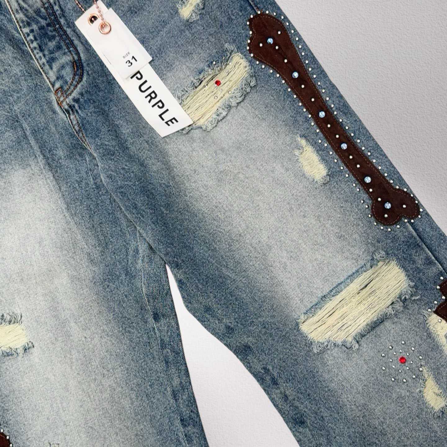 Purple-Brand Jeans 8376 - DopestKickz