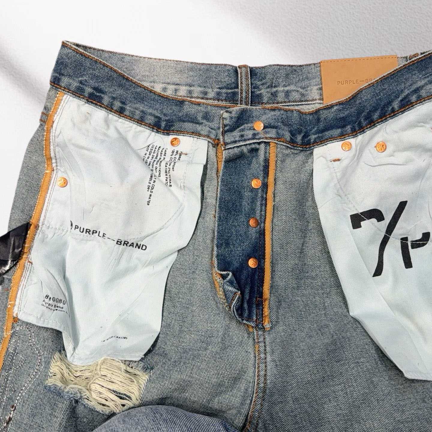 Purple-Brand Jeans 8376 - DopestKickz