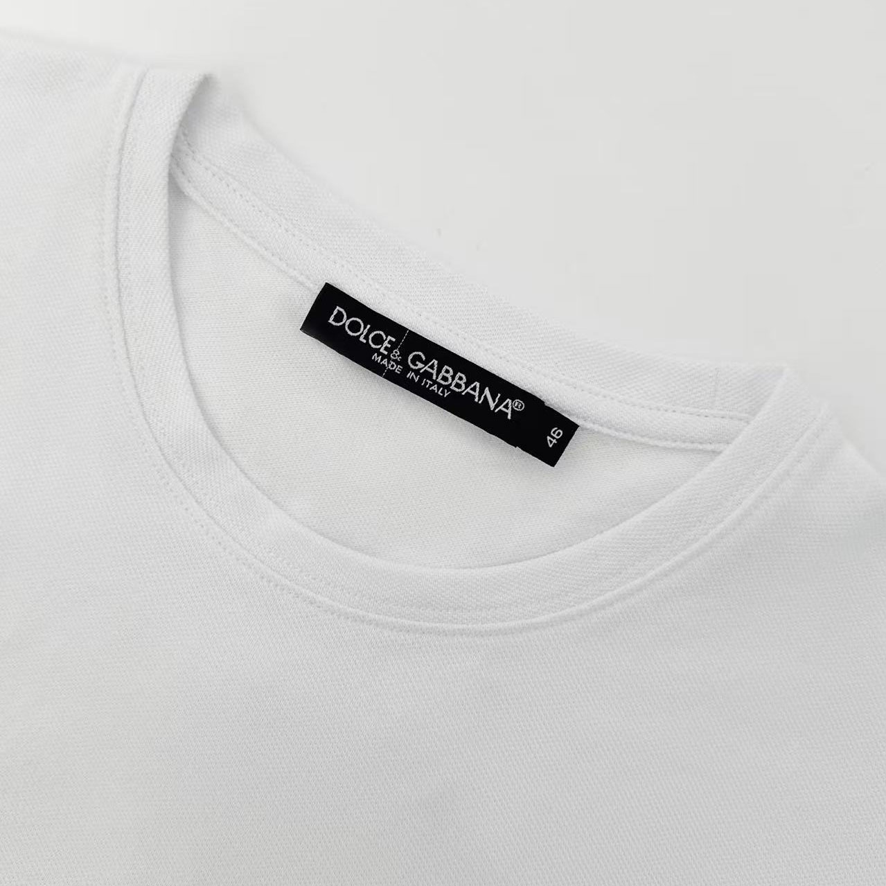 Dolce & Gabbana Cotton T-shirt With Tag - DopestKickz