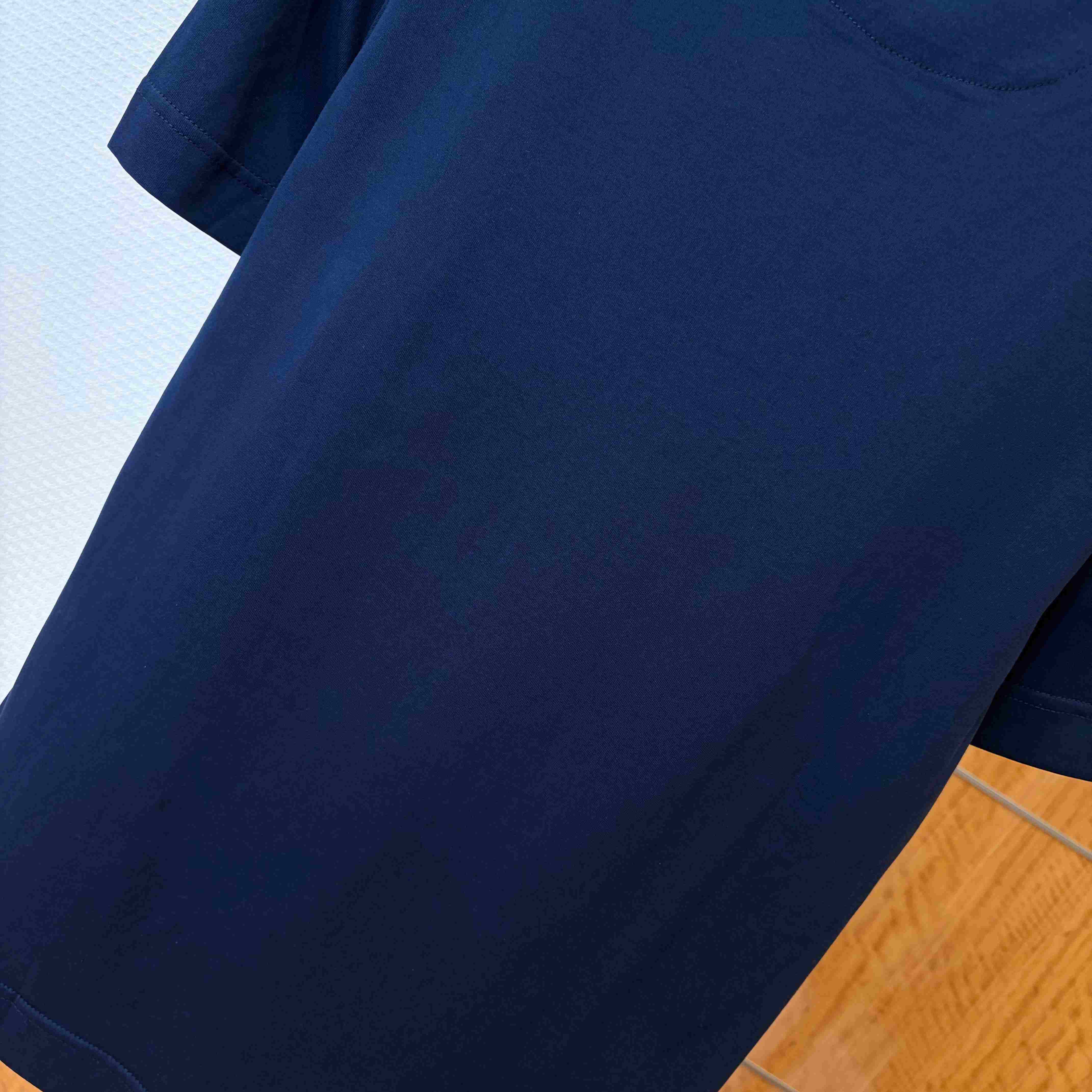 Fendi Dark Blue Cotton T-shirt - DopestKickz