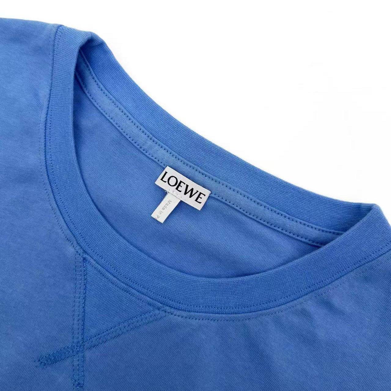 Loewe Loose Fit T-shirt In Cotton - DopestKickz