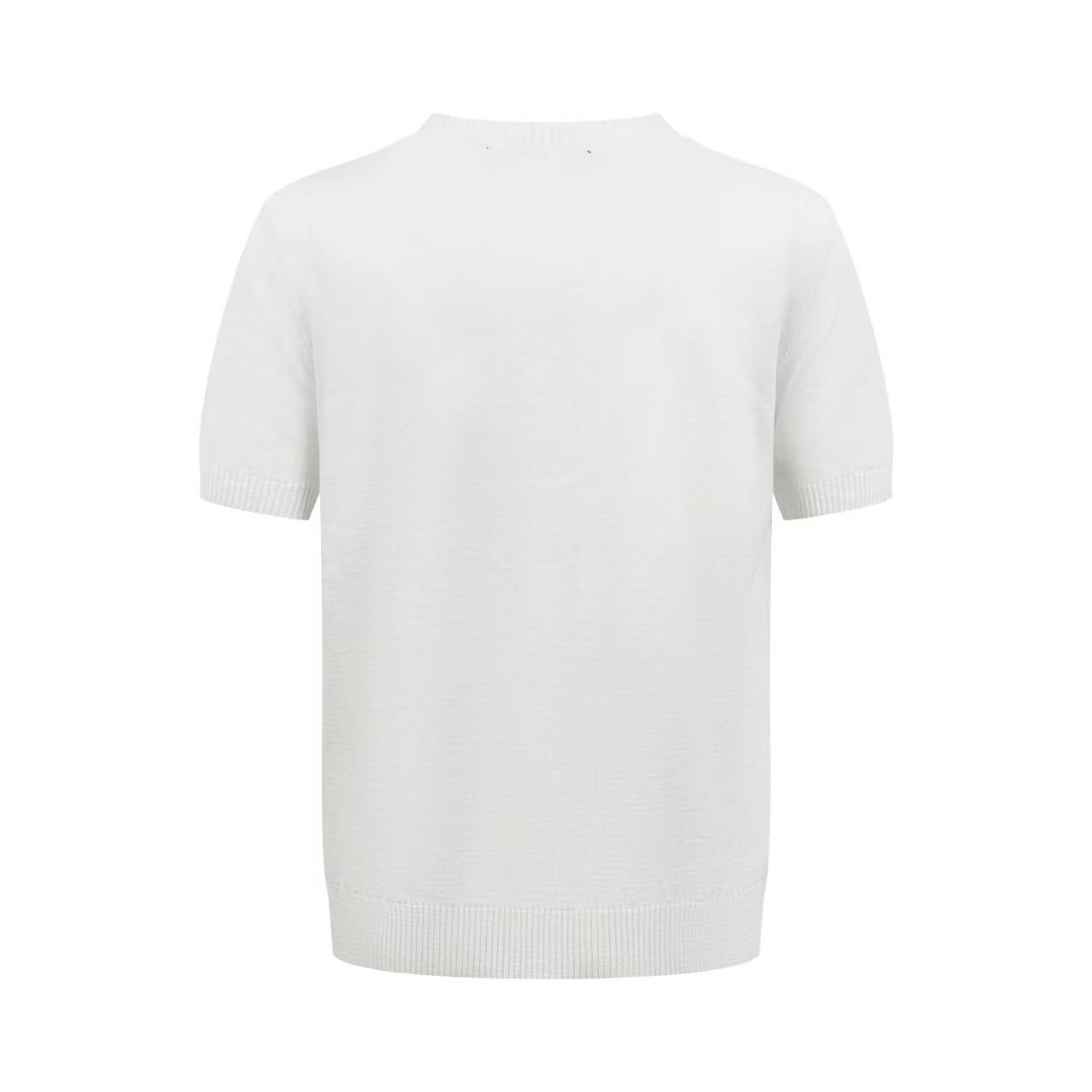 Fendi White Cotton And Cashmere Jumper - DopestKickz