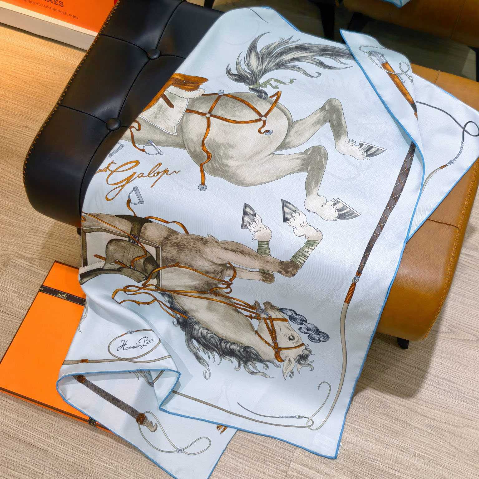 Hermes Grand Galop Scarf 90 - DopestKickz