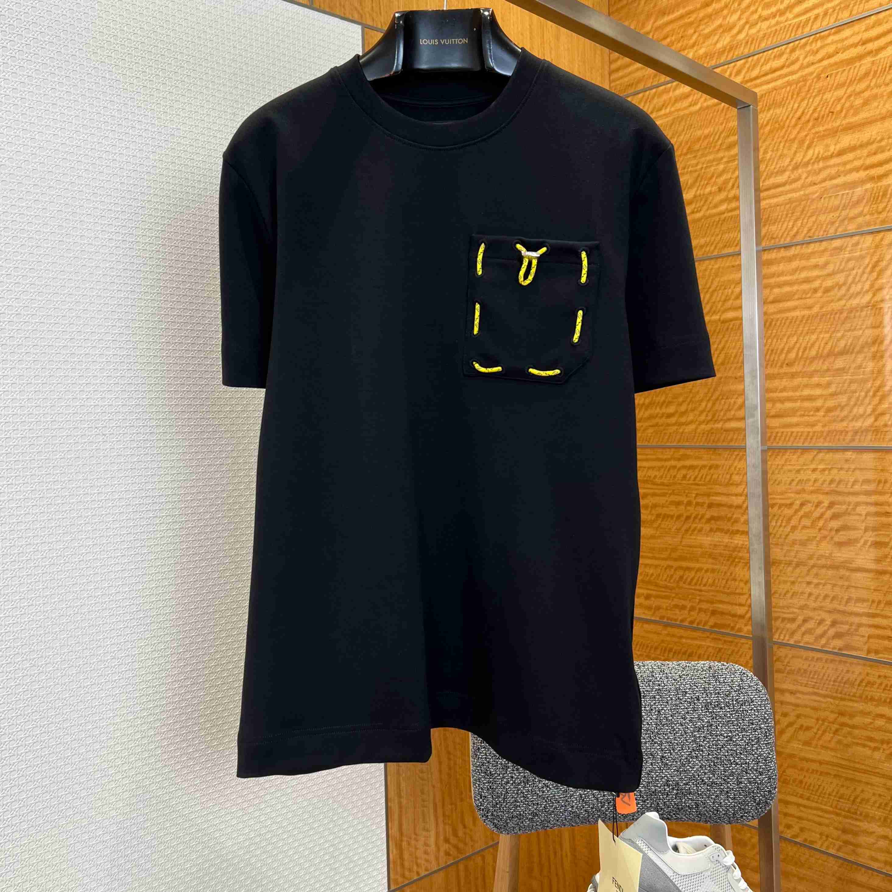 Fendi Black Cotton T-shirt - DopestKickz