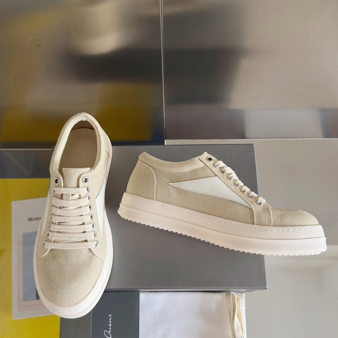 Rick Owens DRKSHDW Vintage Sneaks - DopestKickz