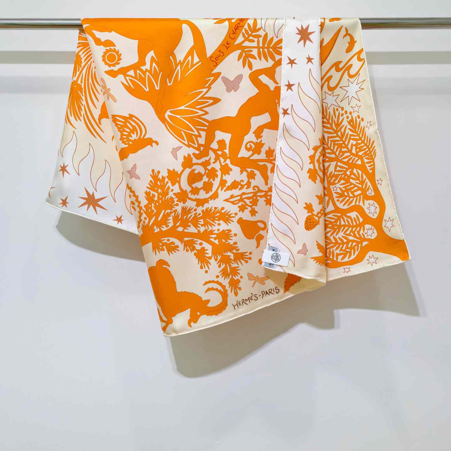 Hermes Sous le Charme D'Orphee Detail Scarf  - DopestKickz