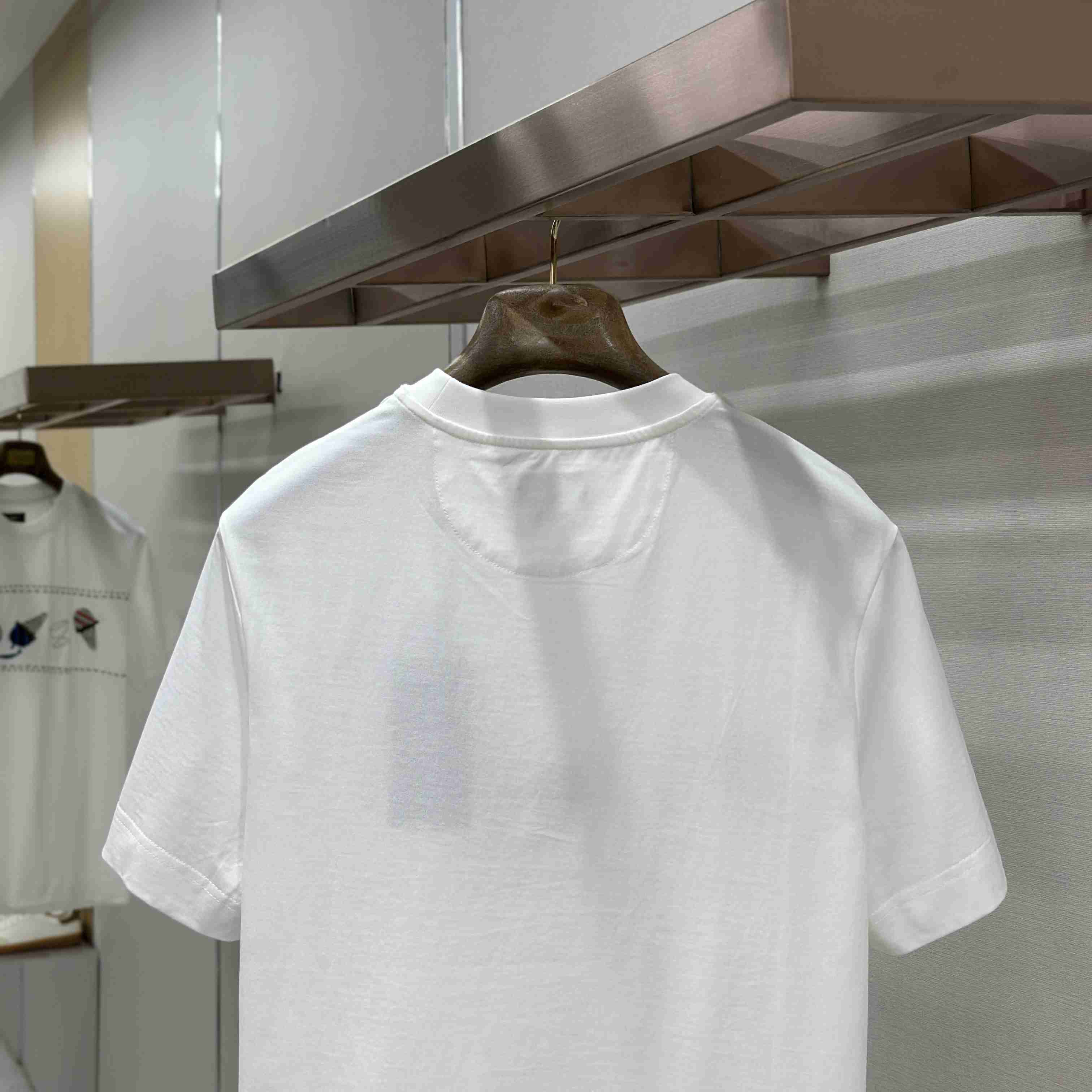 Fendi White Cotton T-shirt - DopestKickz
