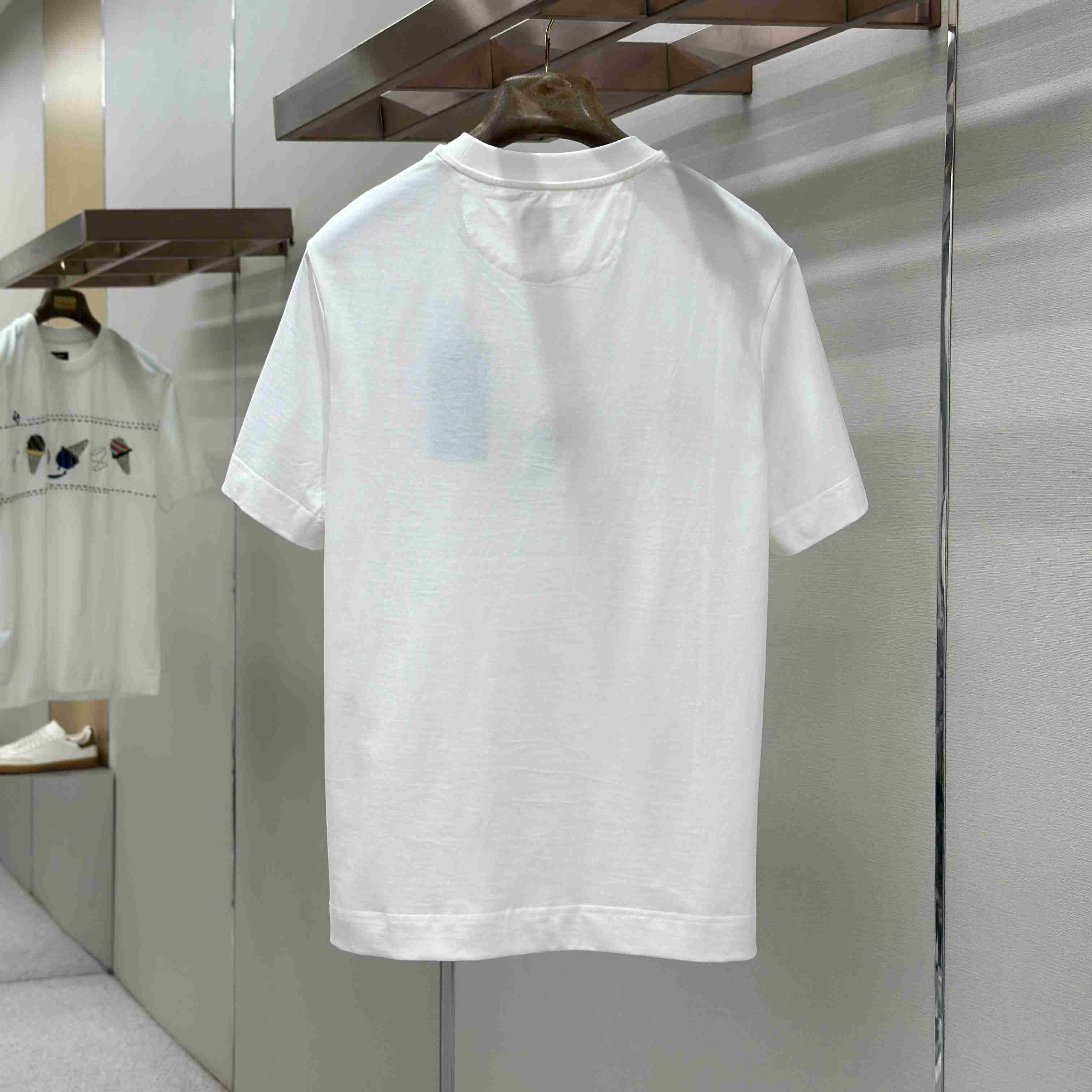 Fendi White Cotton T-shirt - DopestKickz