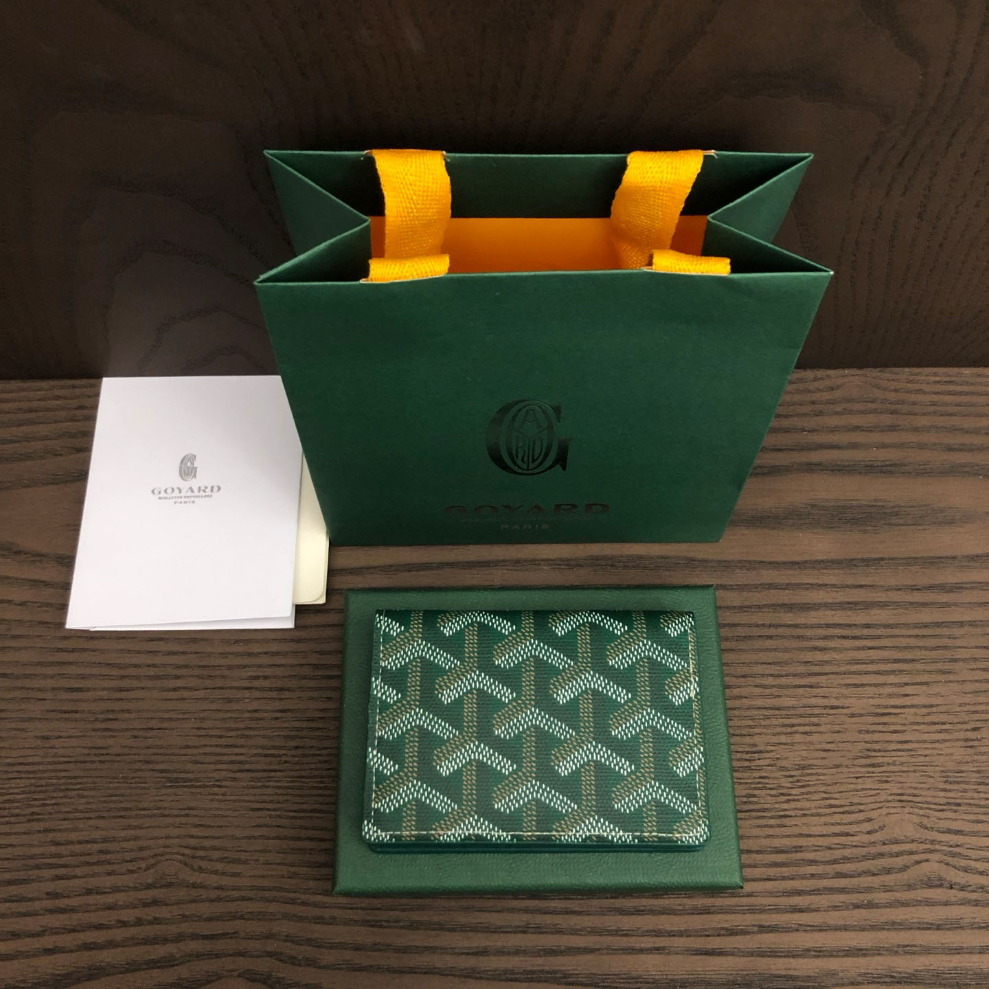 Goyard Malesherbes Card Wallet - DopestKickz