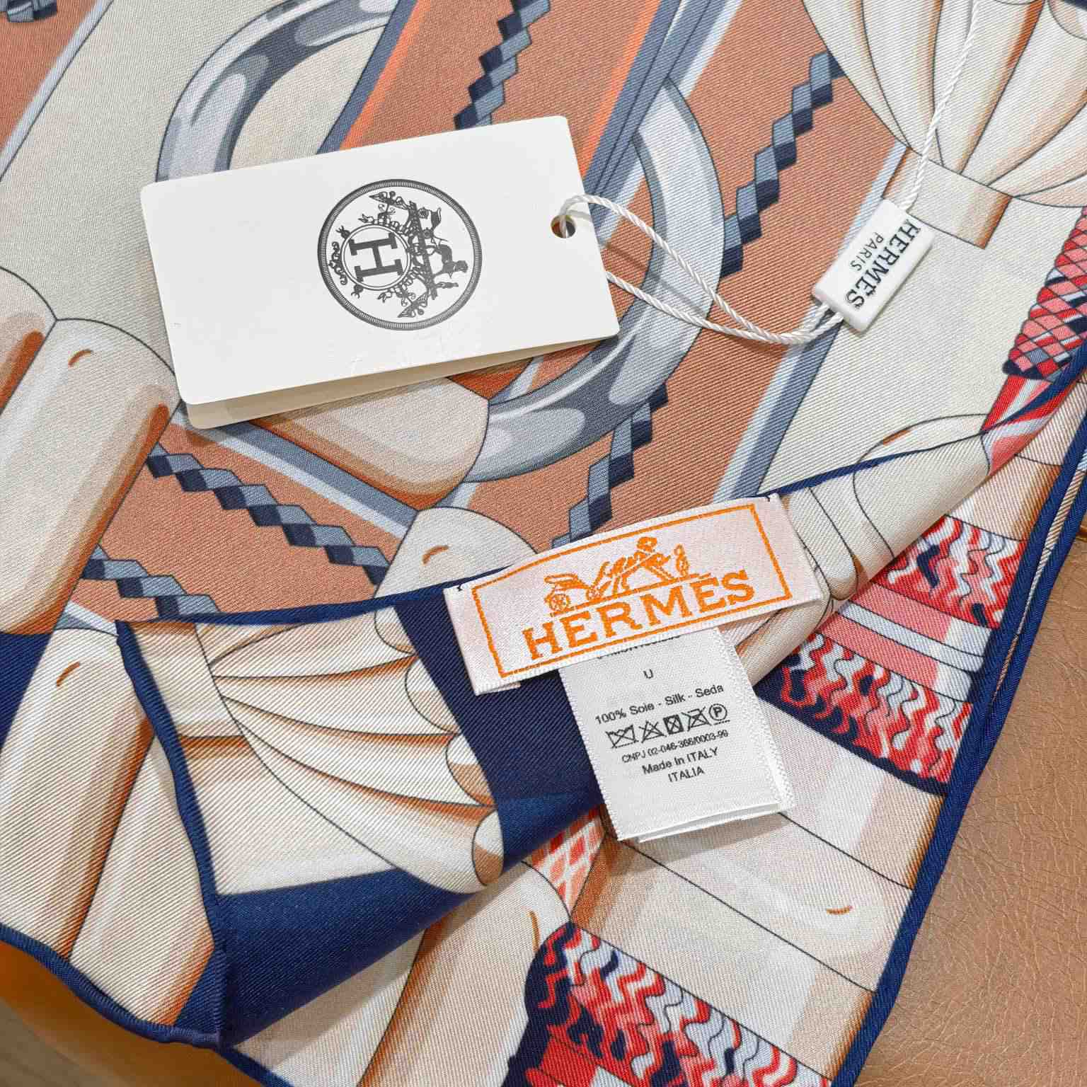 Hermes Flora Y Plata Scarf 90 - DopestKickz