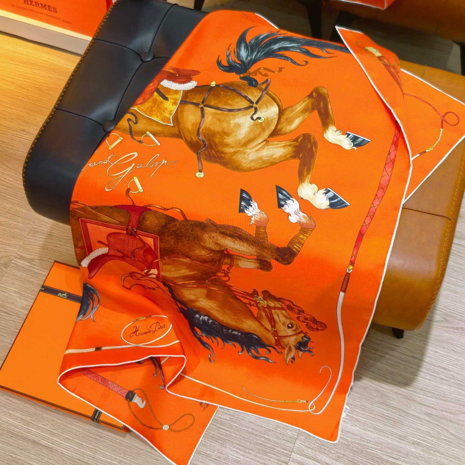 Hermes Grand Galop Scarf 90 - DopestKickz