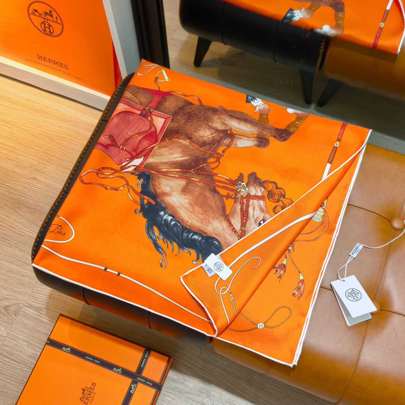Hermes Grand Galop Scarf 90 - DopestKickz