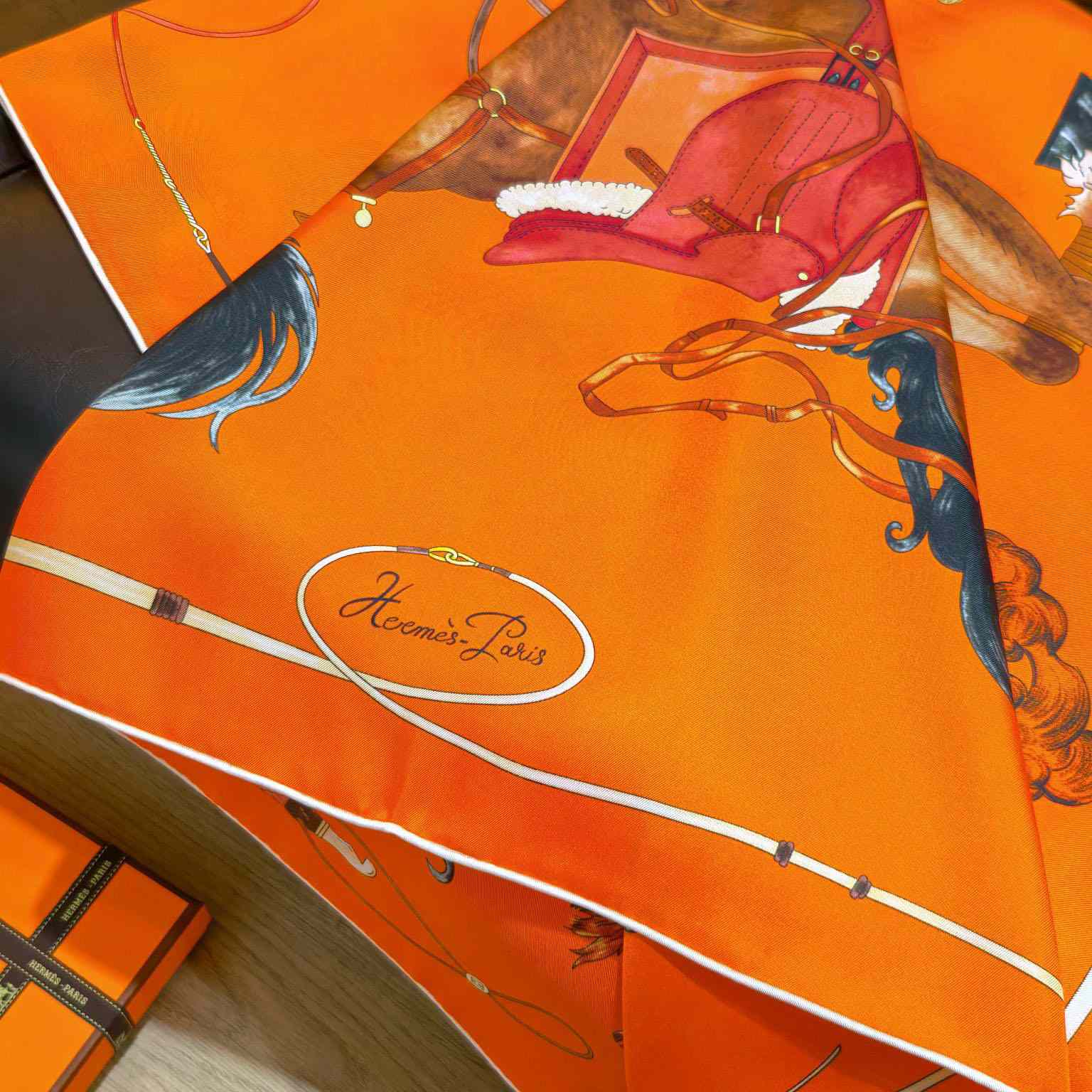 Hermes Grand Galop Scarf 90 - DopestKickz