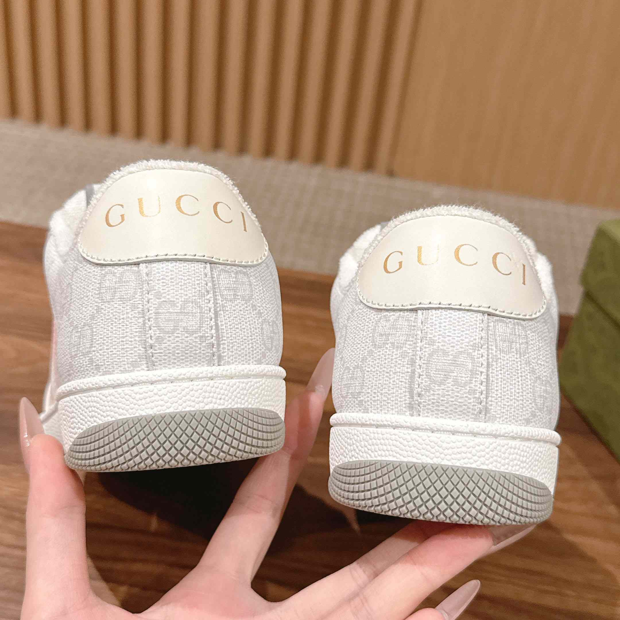 Gucci Screener GG Canvas Sneakers - DopestKickz