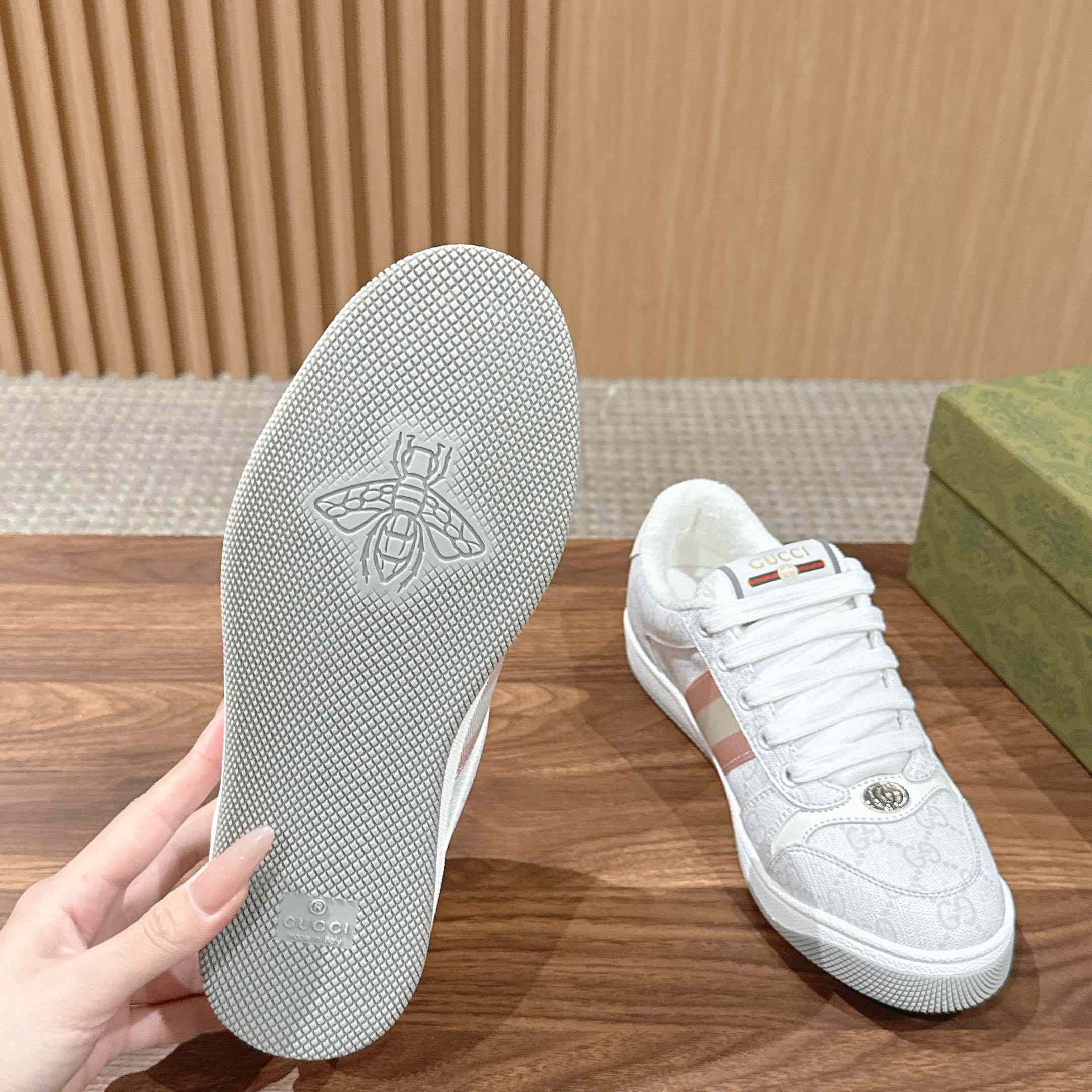 Gucci Screener GG Canvas Sneakers - DopestKickz
