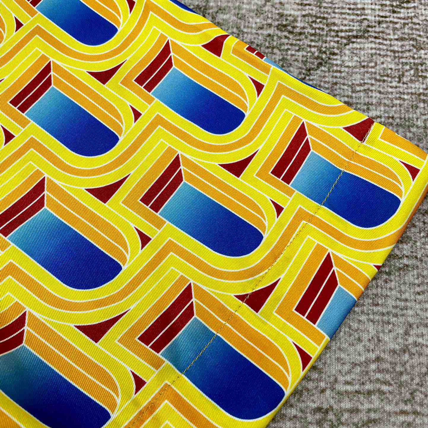 Casablanca L'Arche De Jour Cuban Collar Silk Shirt 'Multicolor' c557 - DopestKickz
