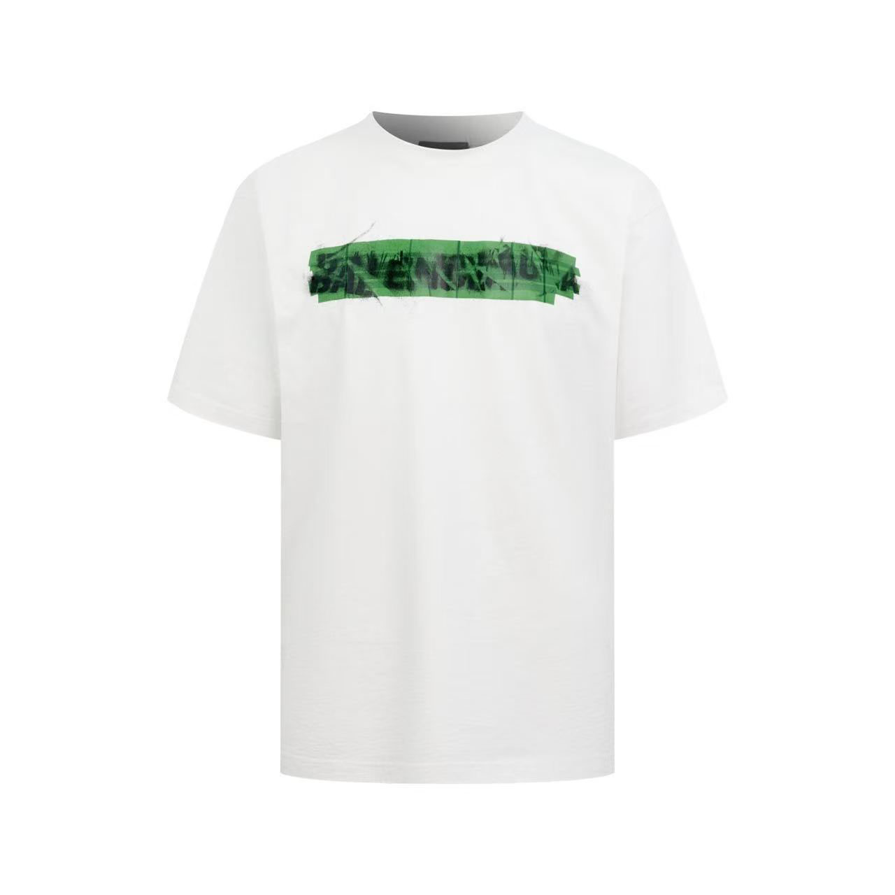 Balenciaga Messy Spray T-shirt In Cotton - DopestKickz