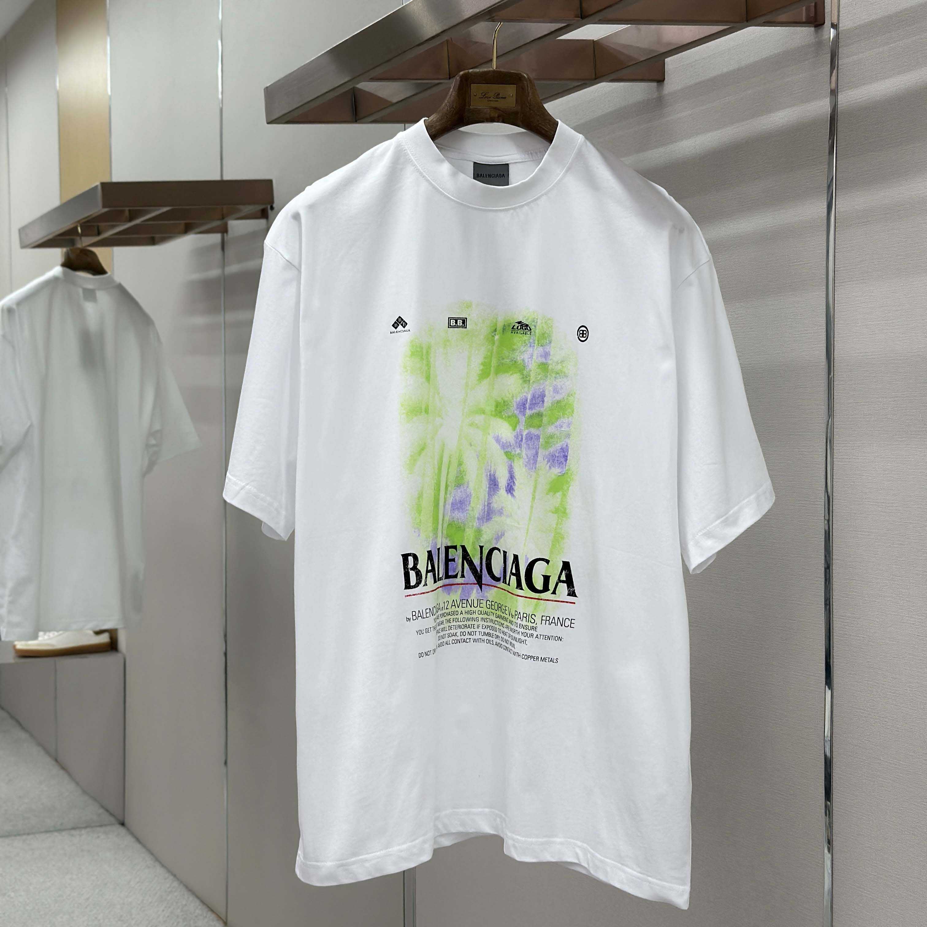 Balenciaga The Window Medium Fit T-Shirt  - DopestKickz