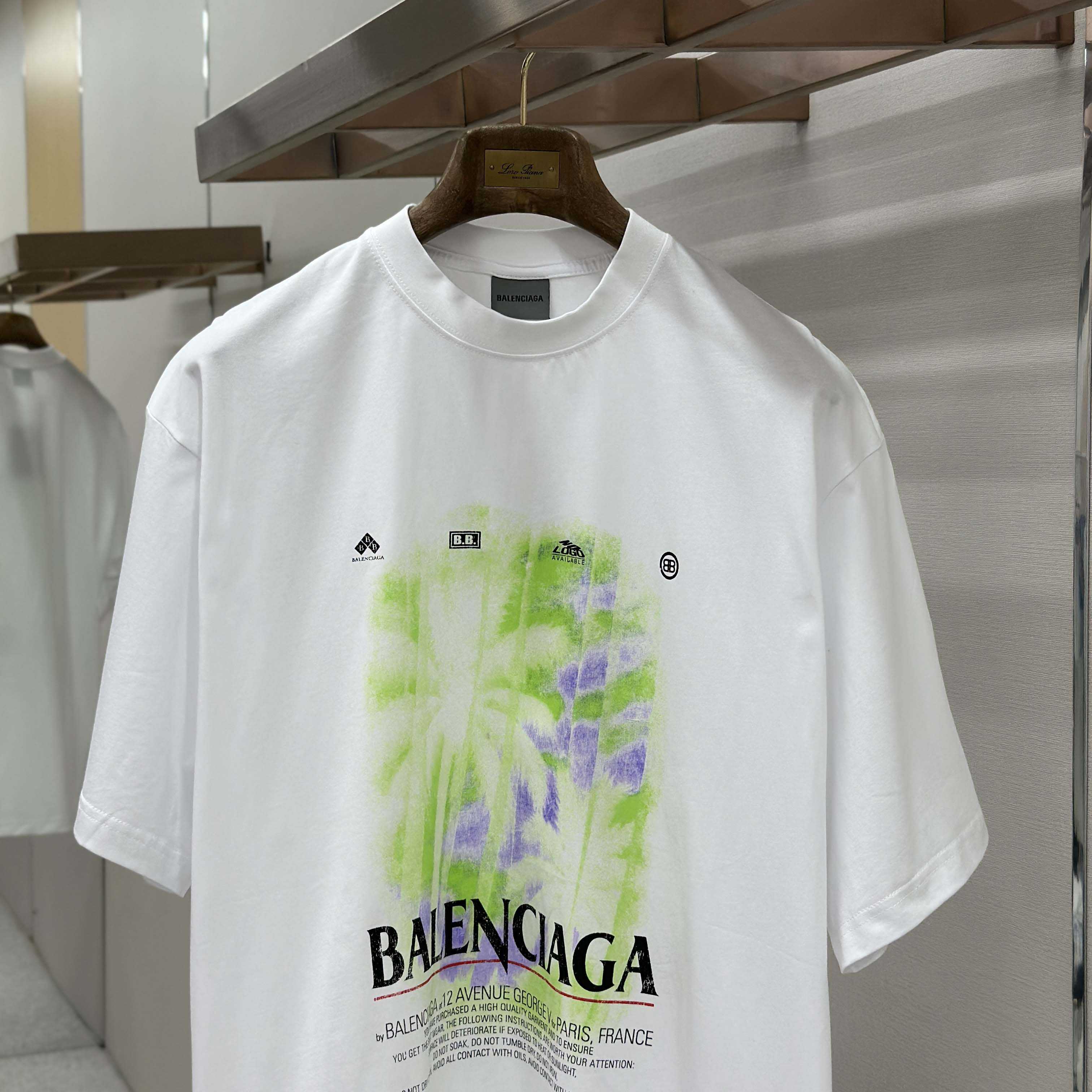 Balenciaga The Window Medium Fit T-Shirt  - DopestKickz