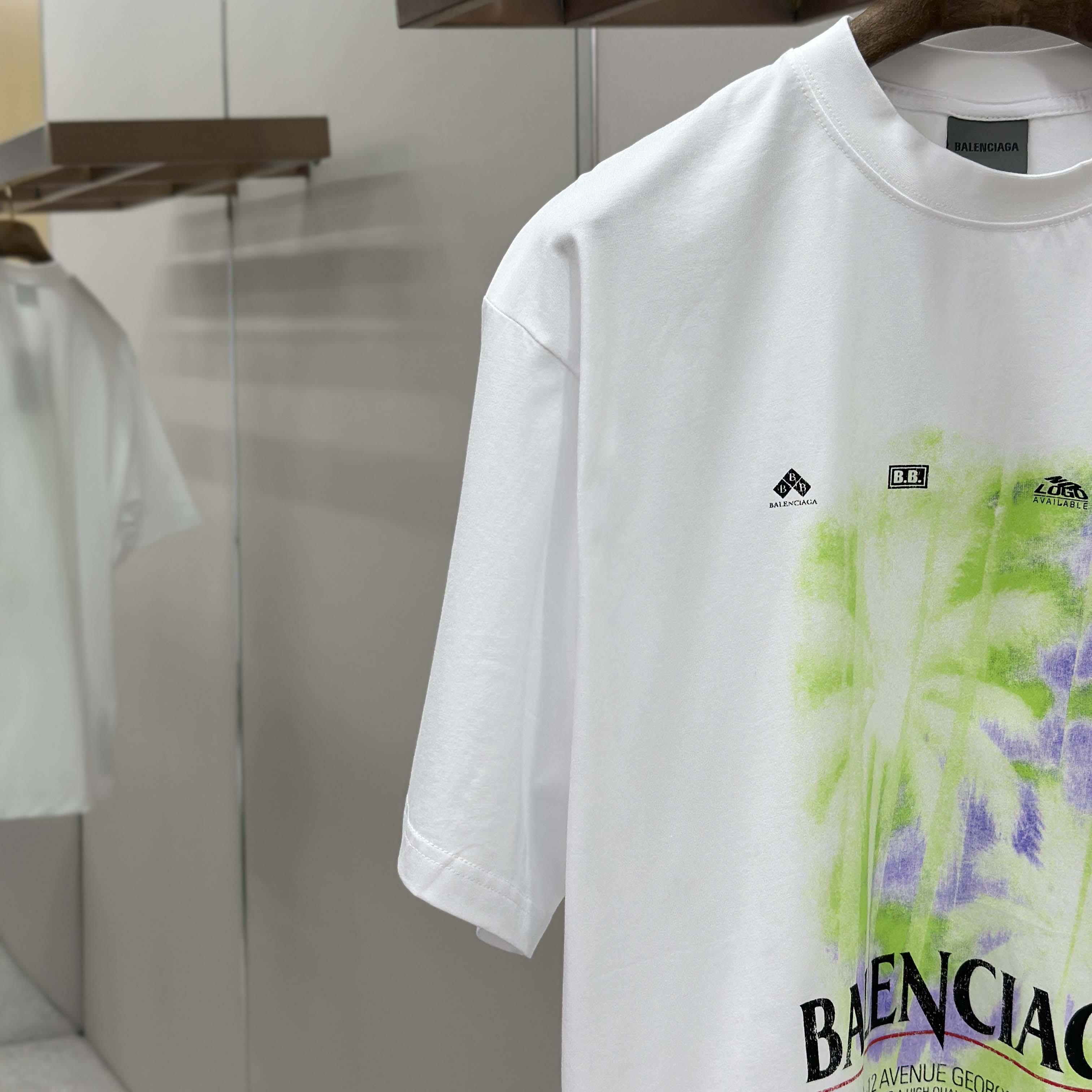 Balenciaga The Window Medium Fit T-Shirt  - DopestKickz