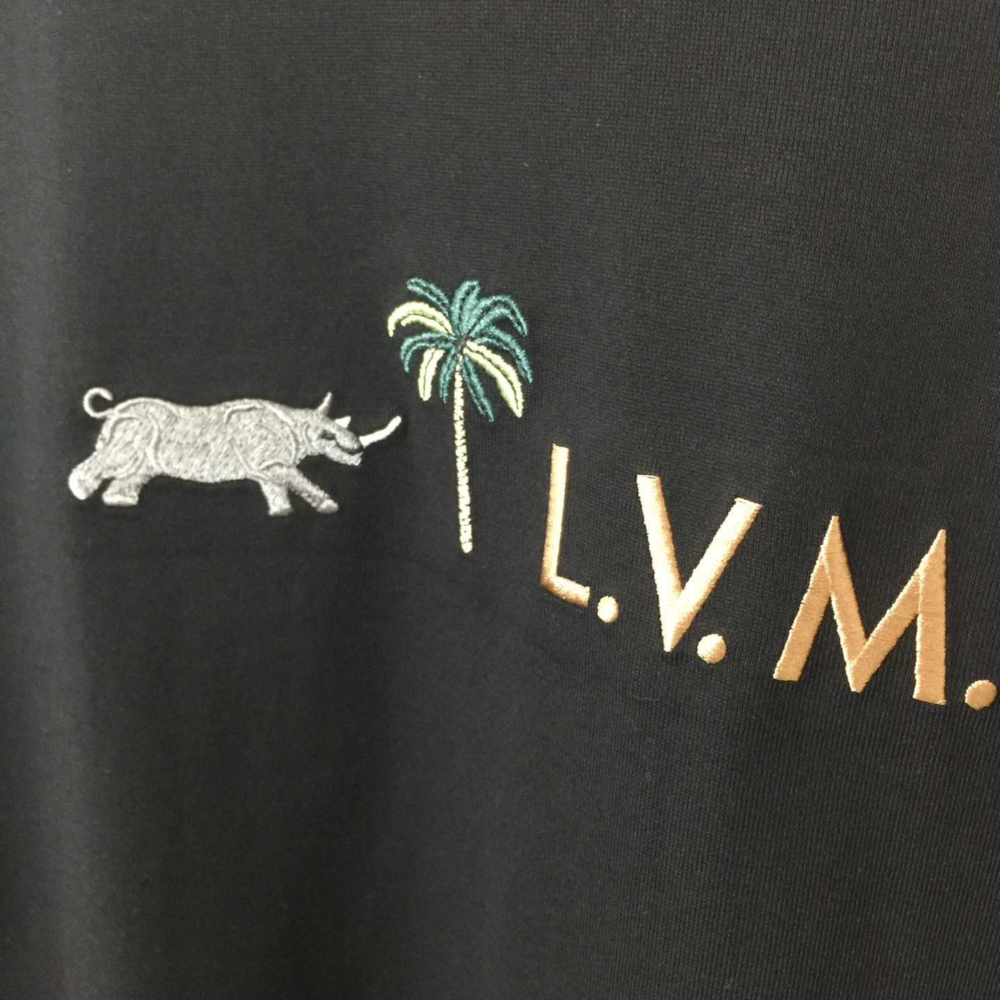 Louis Vuitton Logo Cotton T-Shirt  - DopestKickz