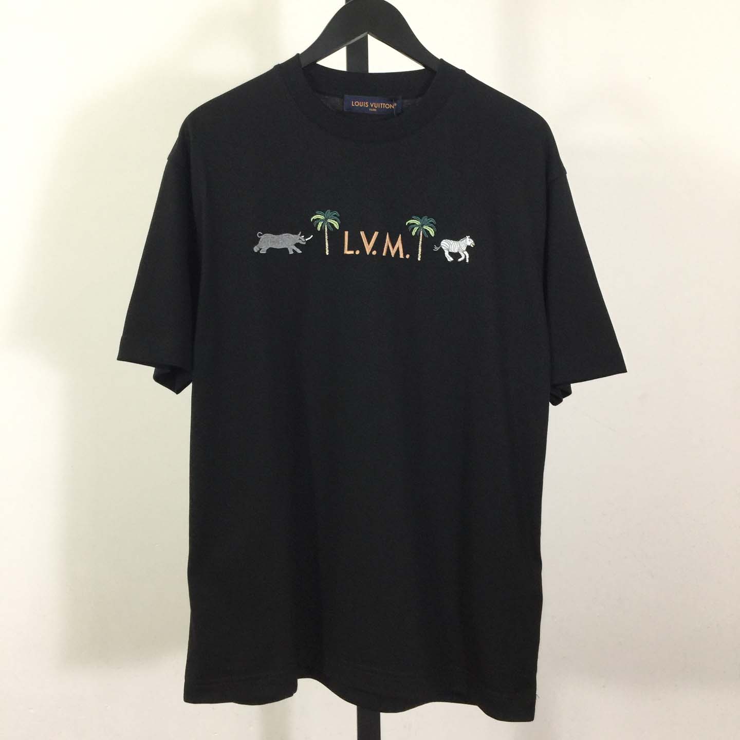 Louis Vuitton Logo Cotton T-Shirt  - DopestKickz