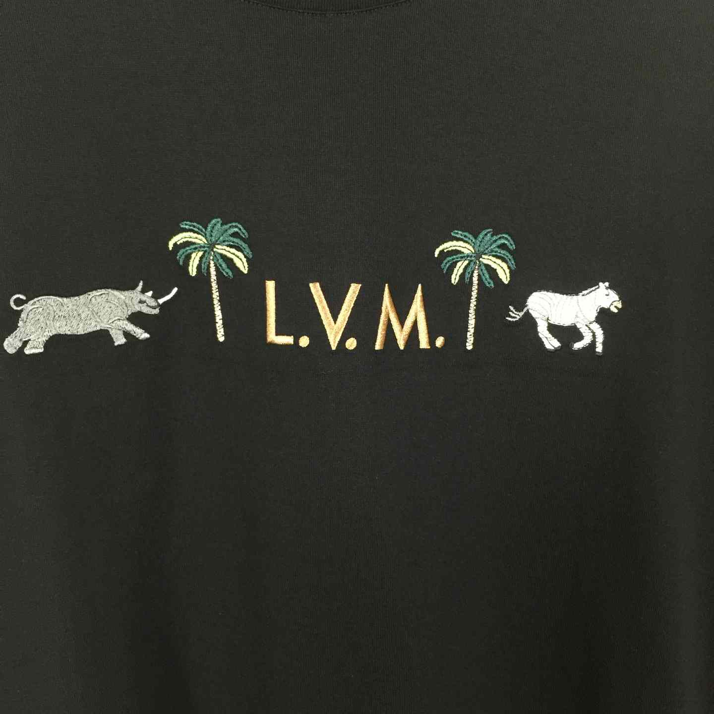 Louis Vuitton Logo Cotton T-Shirt  - DopestKickz