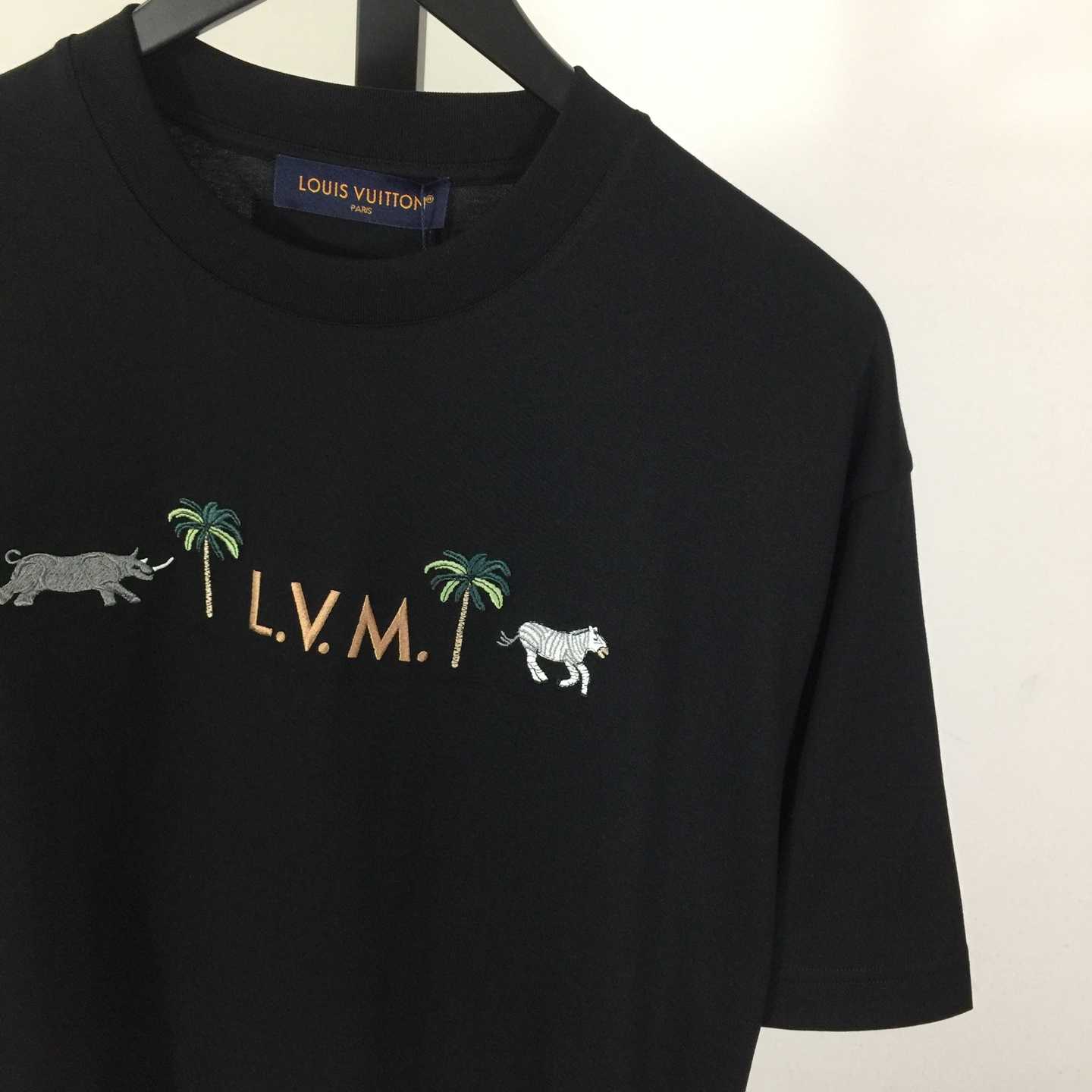 Louis Vuitton Logo Cotton T-Shirt  - DopestKickz