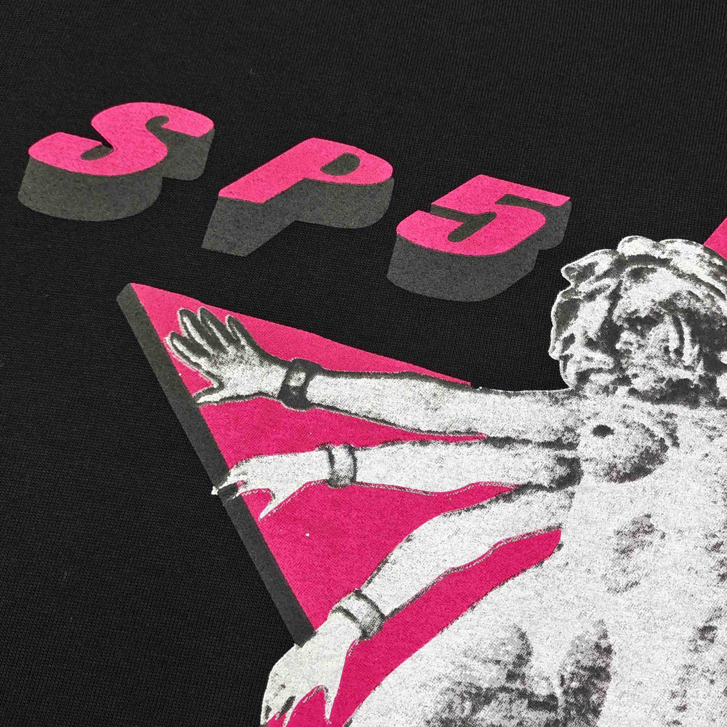 Sp5der Star Girl Tee 'Black' - DopestKickz