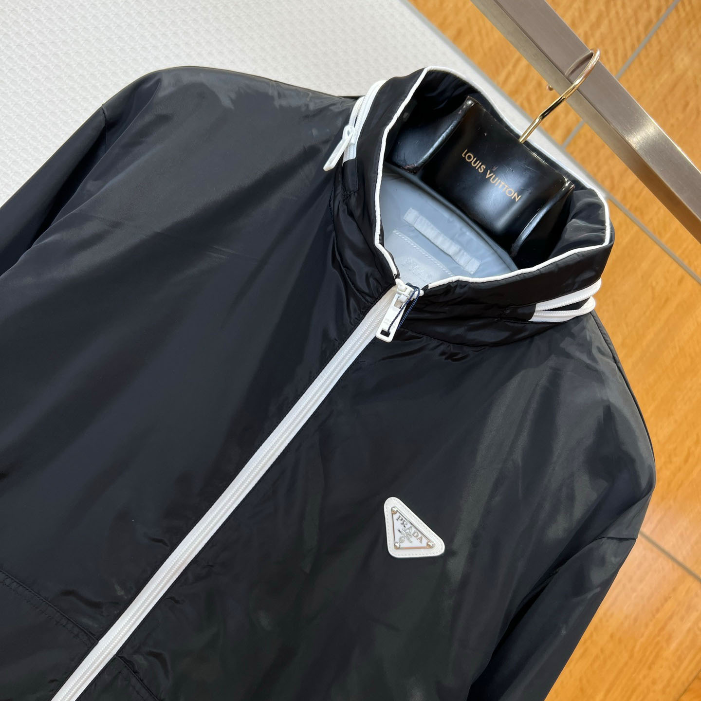 Prada Re-Nylon Track Jacket - DopestKickz
