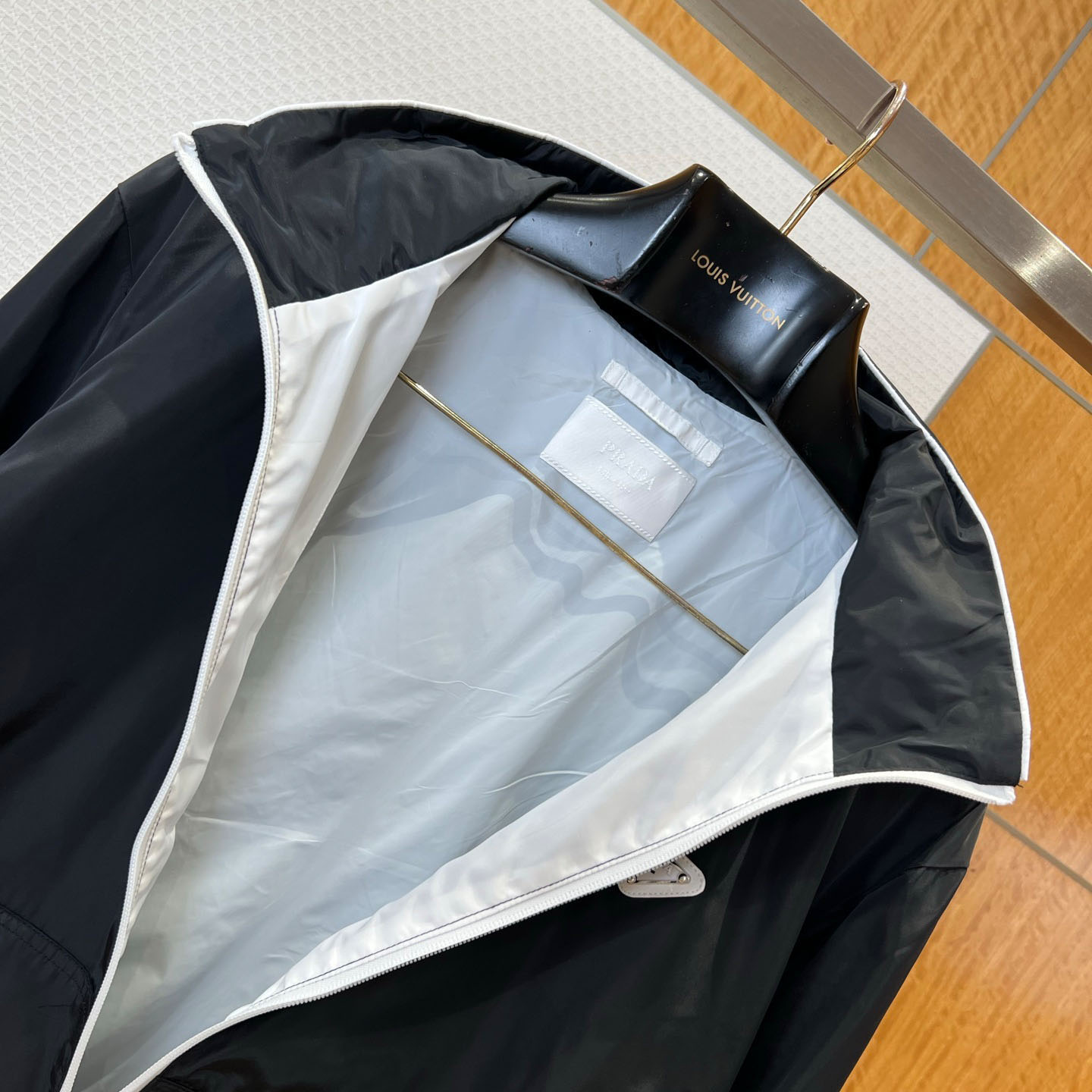 Prada Re-Nylon Track Jacket - DopestKickz