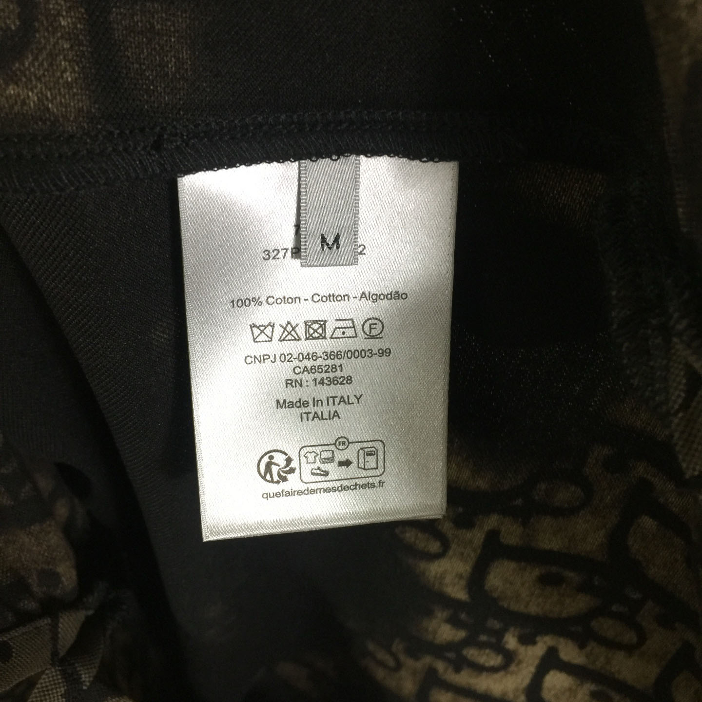 Dior Gradient Monogram Cotton Polo Shirt - DopestKickz