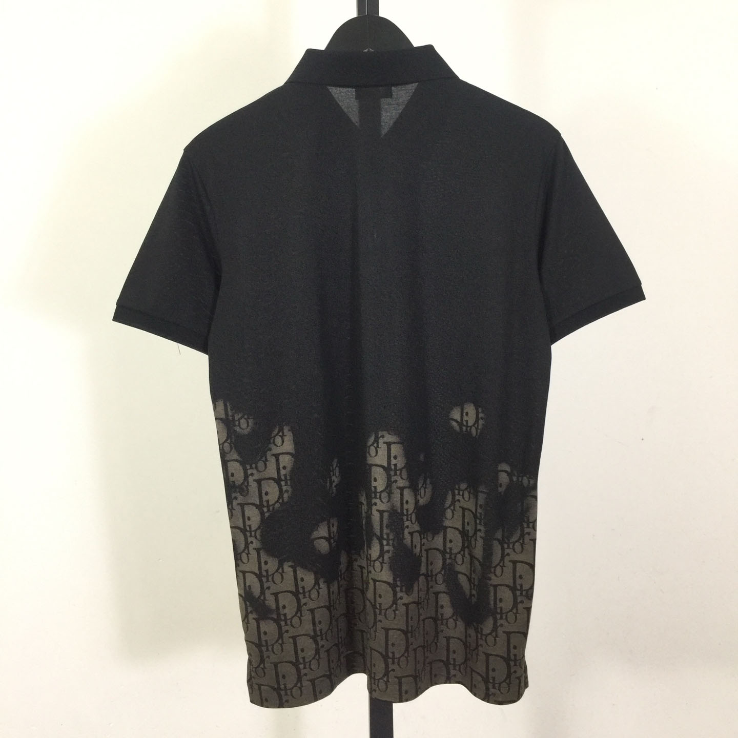 Dior Gradient Monogram Cotton Polo Shirt - DopestKickz