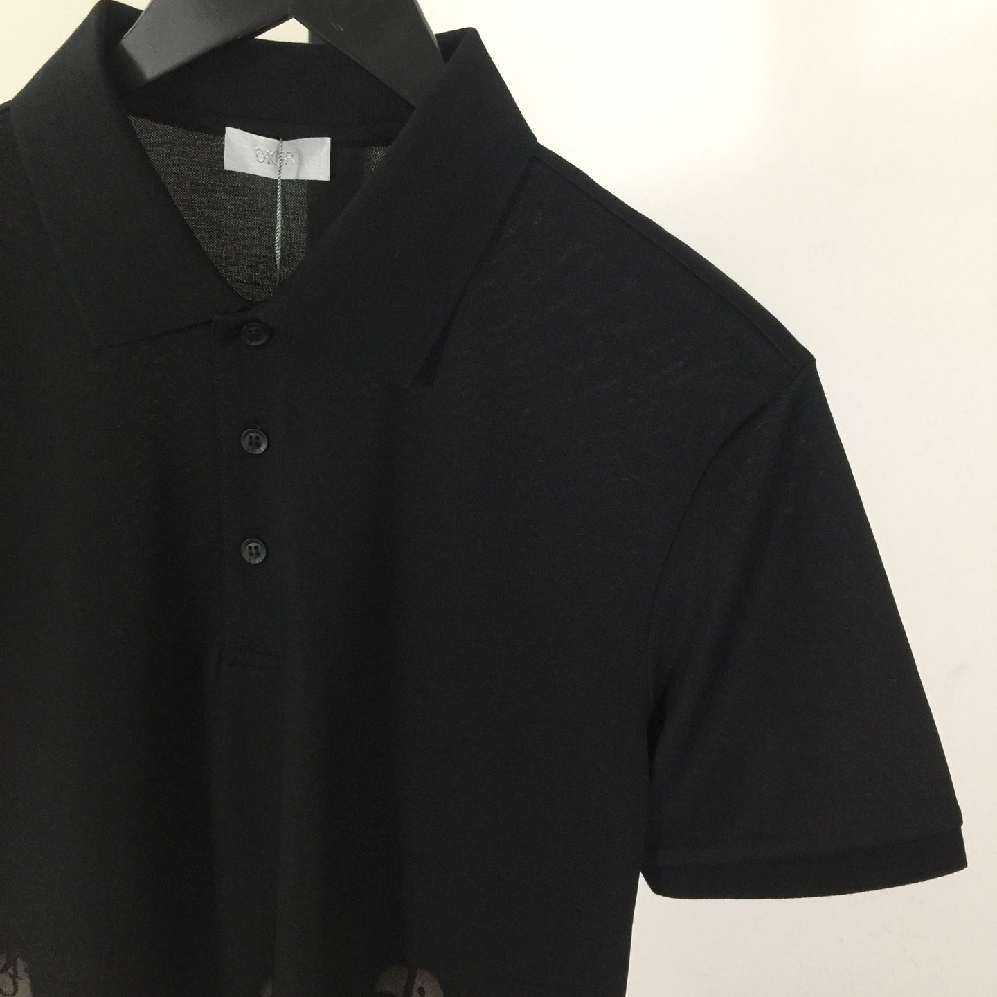 Dior Gradient Monogram Cotton Polo Shirt - DopestKickz