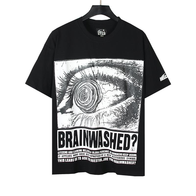 Hellstar Eyeball T-Shirt 'White' - DopestKickz