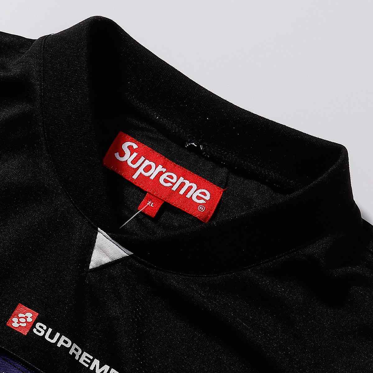 Supreme Crest Soccer Jersey 'Black' - DopestKickz