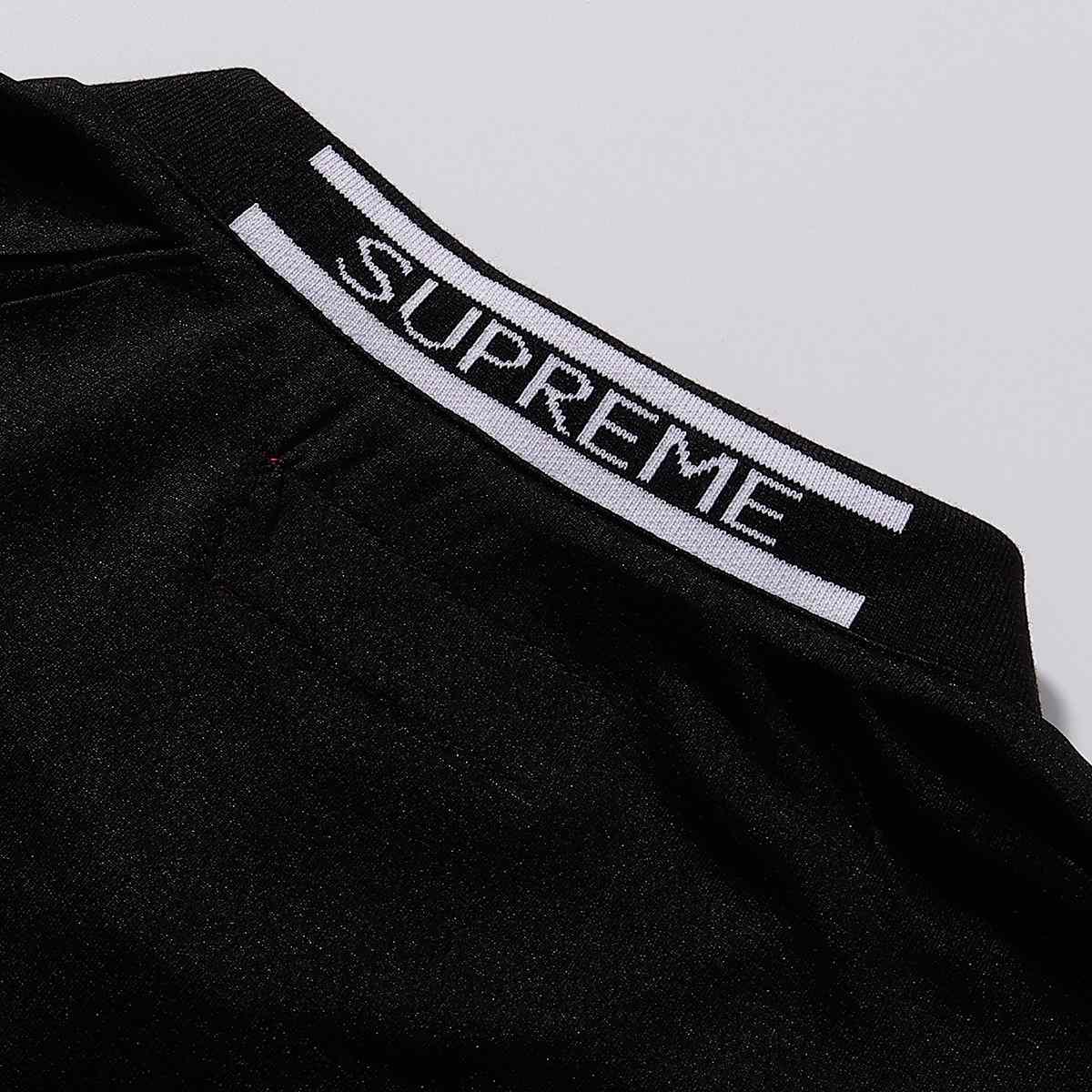 Supreme Crest Soccer Jersey 'Black' - DopestKickz