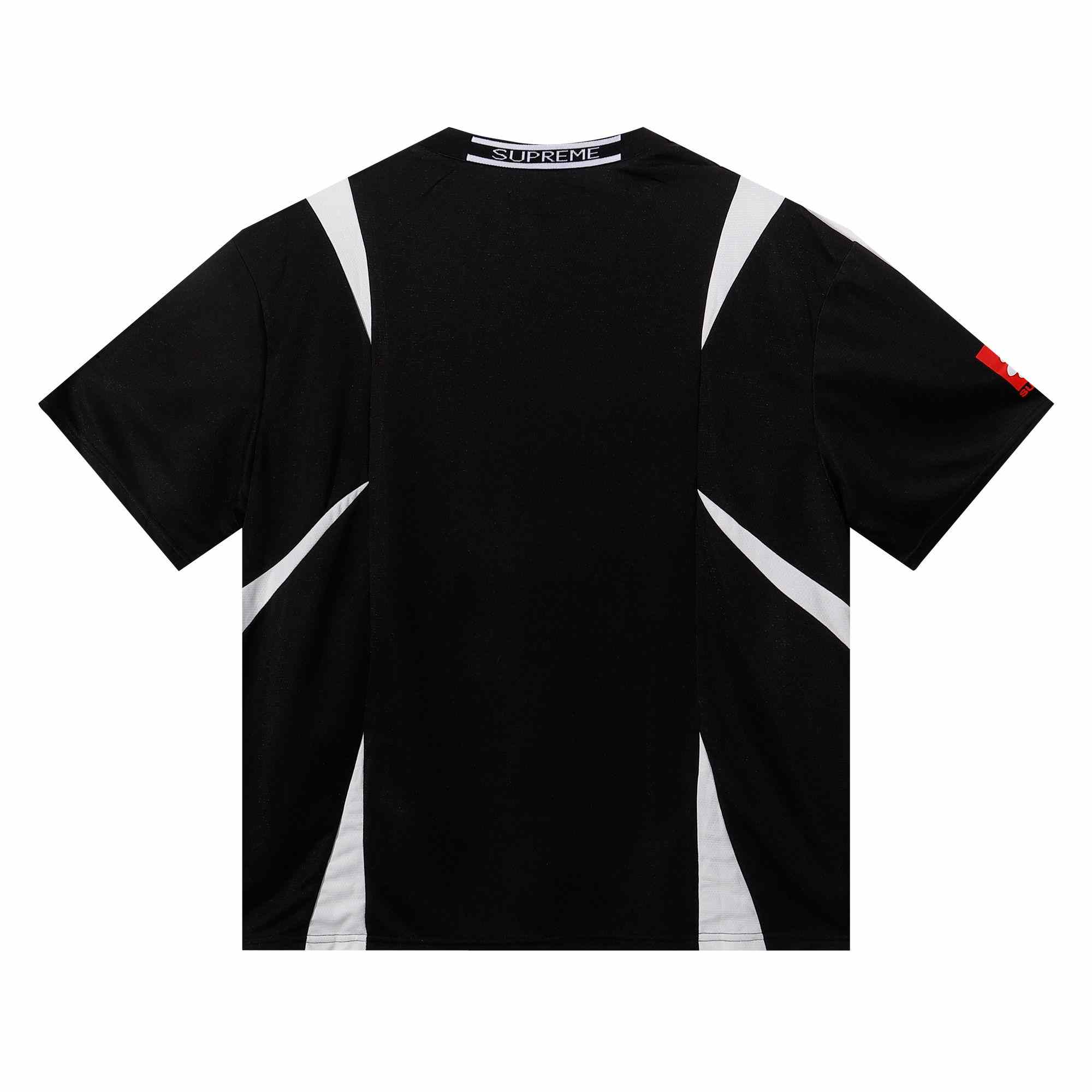 Supreme Crest Soccer Jersey 'Black' - DopestKickz