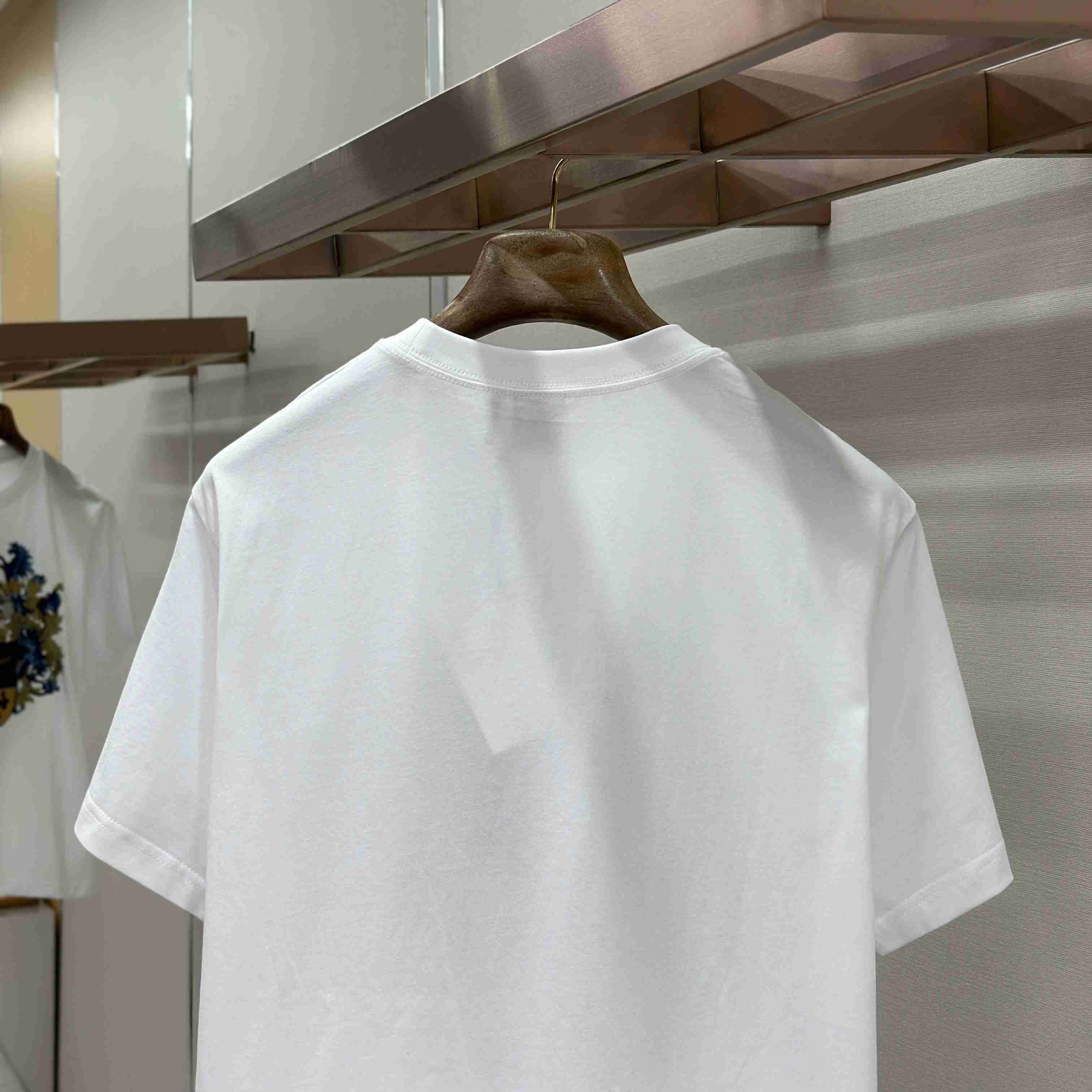 Dior T-Shirt With Dior Blason Print, Relaxed Fit - DopestKickz