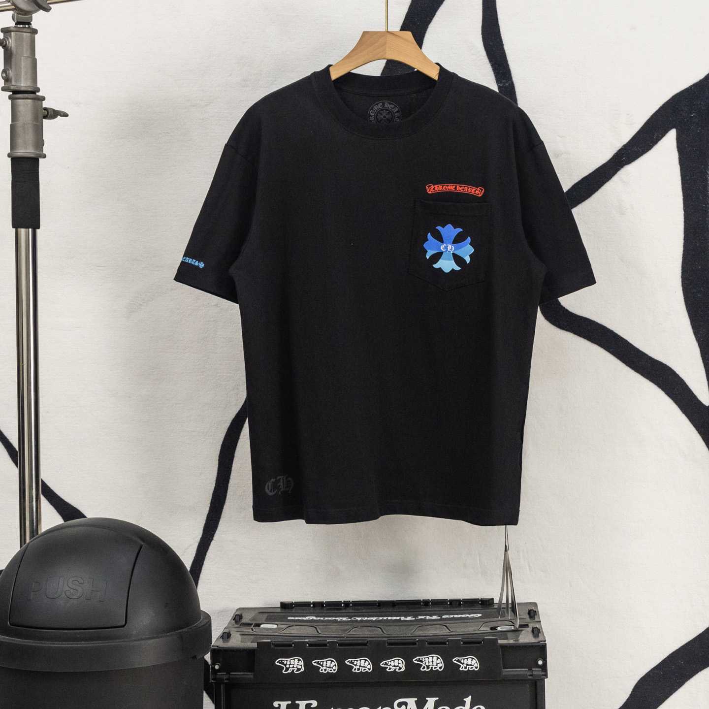 Chrome Hearts Cotton Printed Tee  'Black' - DopestKickz