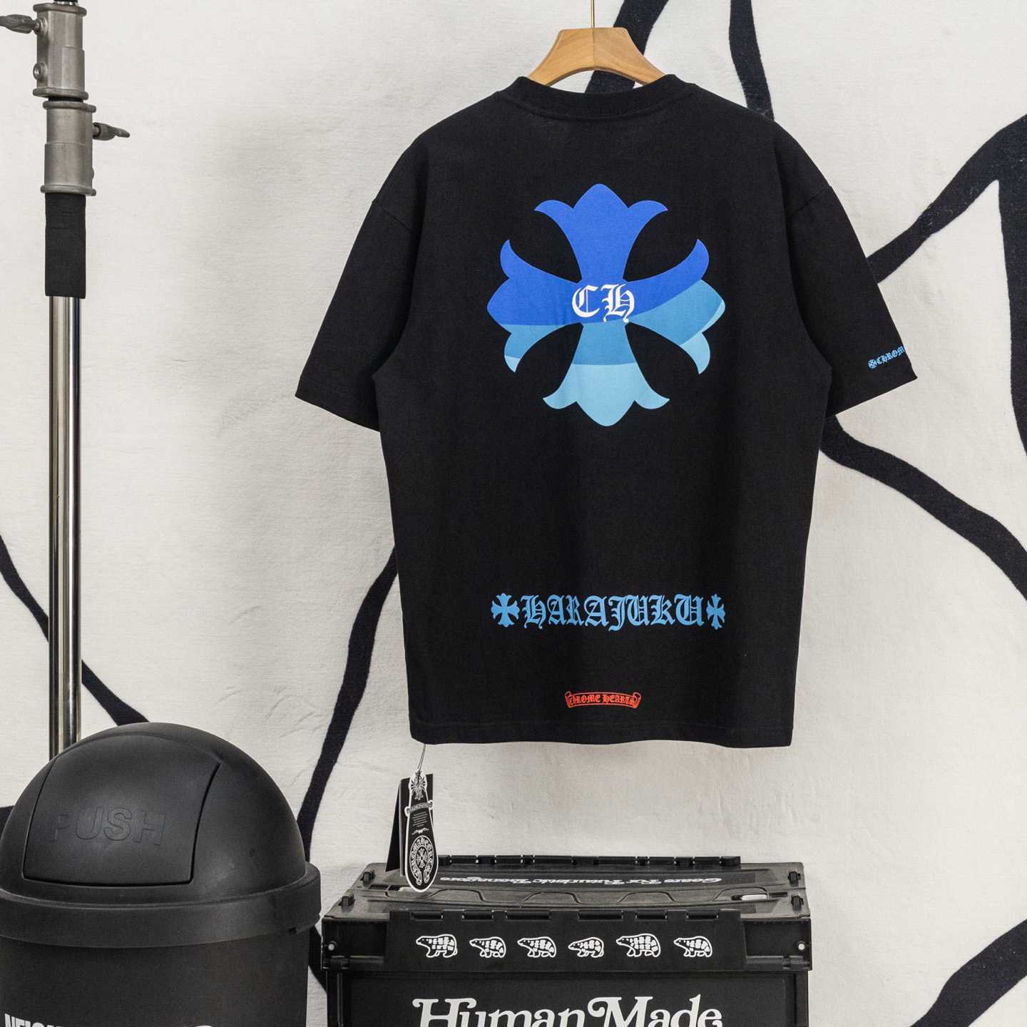 Chrome Hearts Cotton Printed Tee  'Black' - DopestKickz