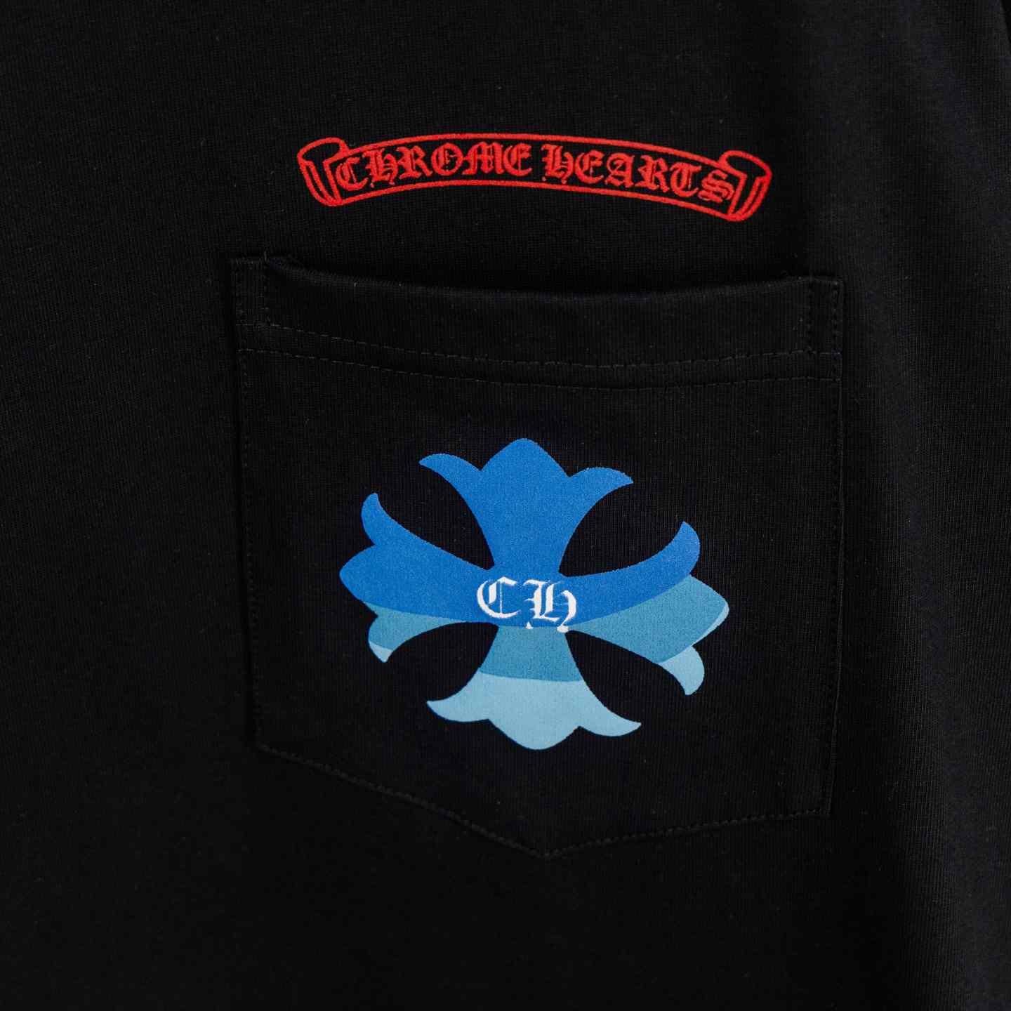 Chrome Hearts Cotton Printed Tee  'Black' - DopestKickz