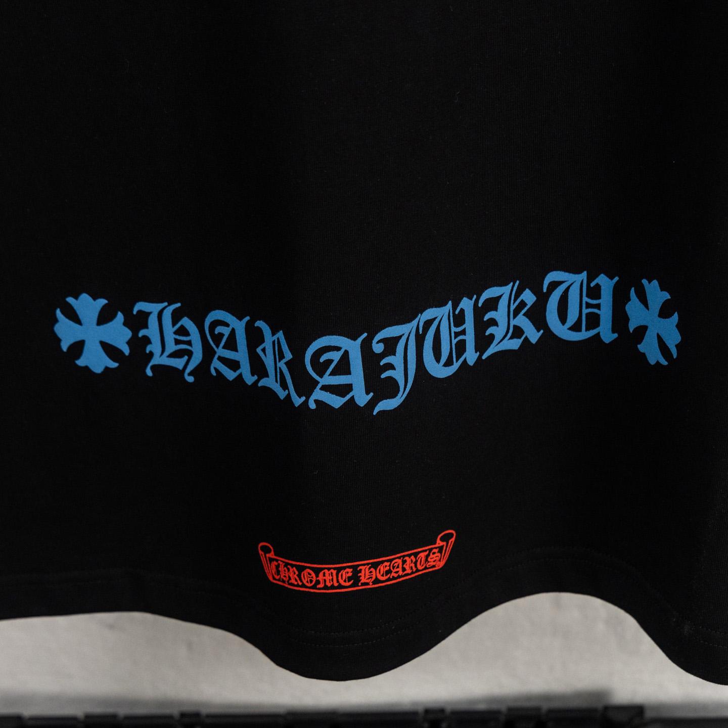 Chrome Hearts Cotton Printed Tee  'Black' - DopestKickz