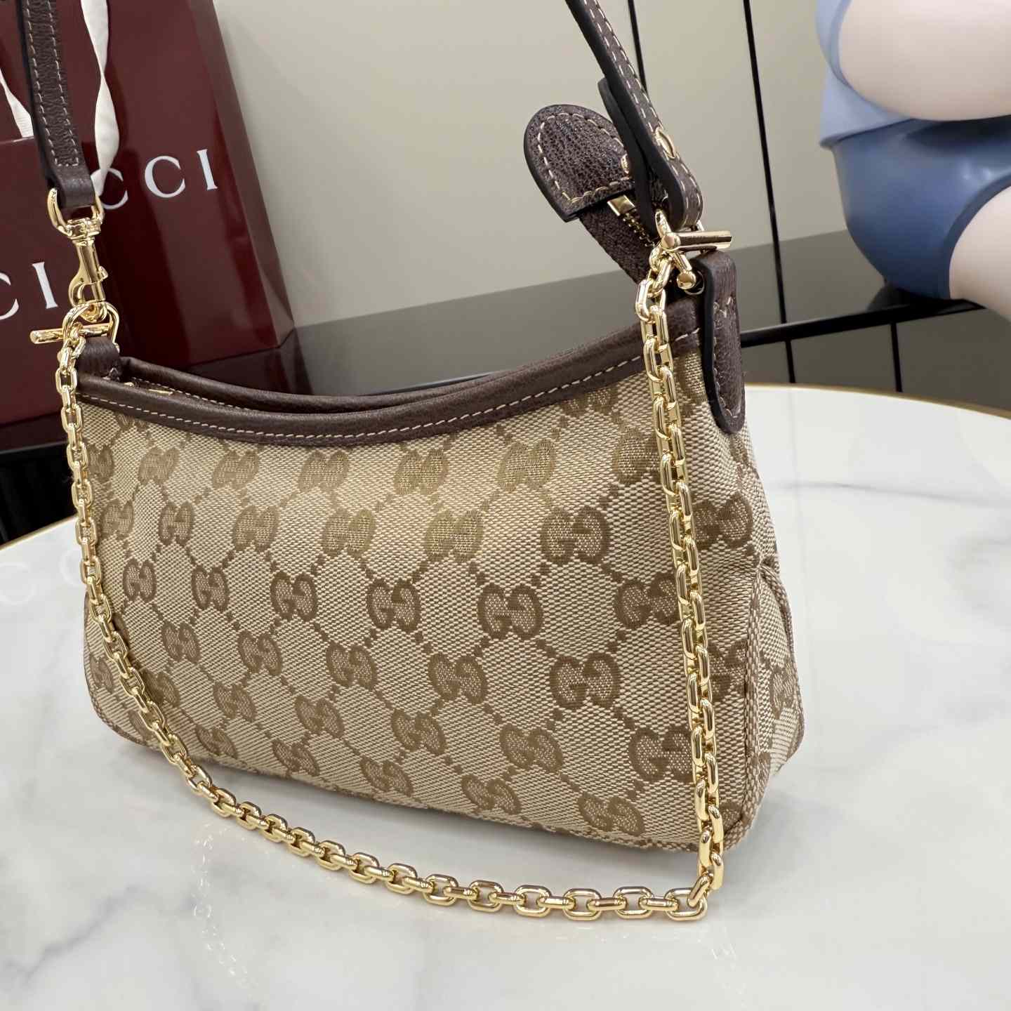 Gucci Gossip Small Shoulder Bag - DopestKickz