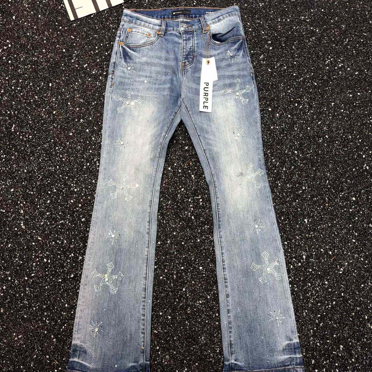 Purple-Brand Jeans  8520 - DopestKickz