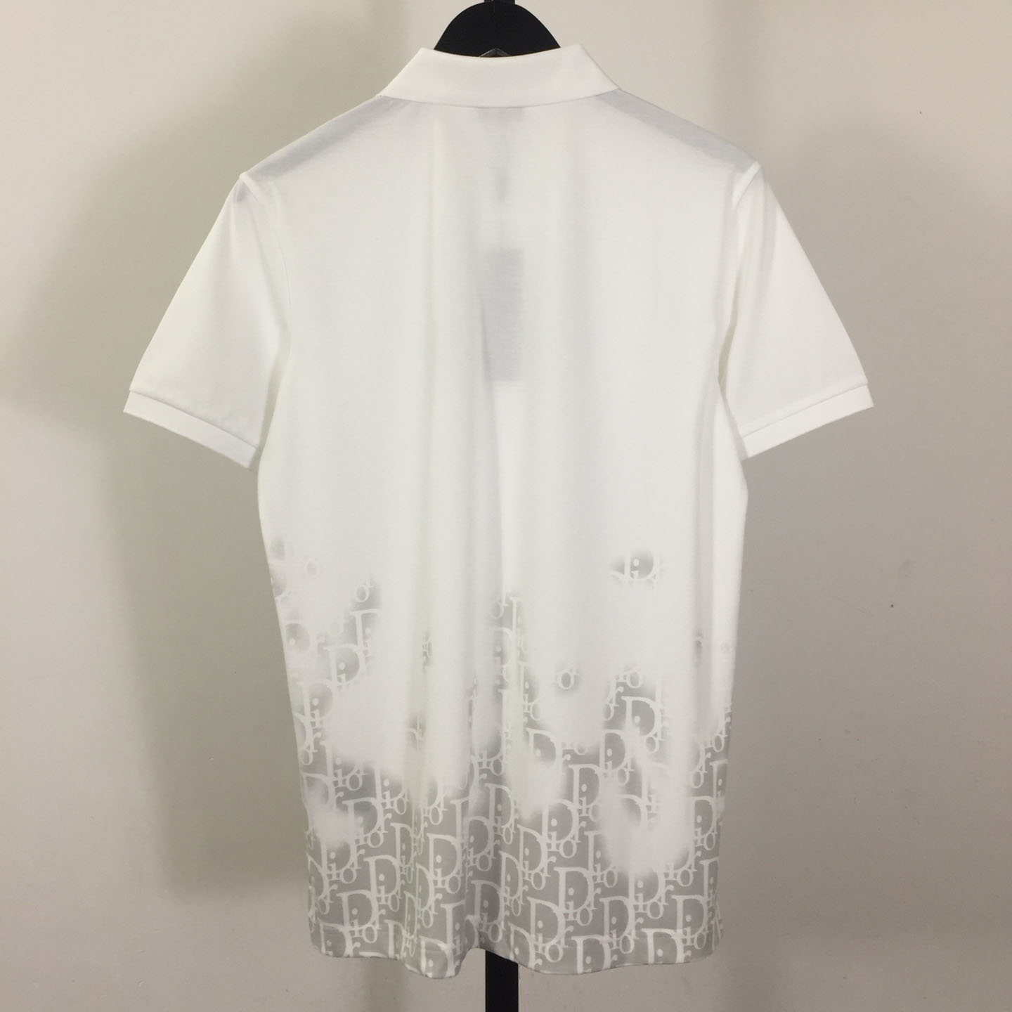 Dior Gradient Monogram Cotton Polo Shirt - DopestKickz
