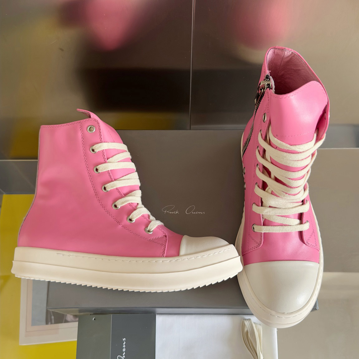 Rick Owens Drkshdw Ramones Canvas Low - DopestKickz