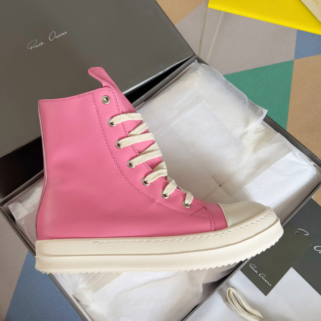 Rick Owens Drkshdw Ramones Canvas Low - DopestKickz